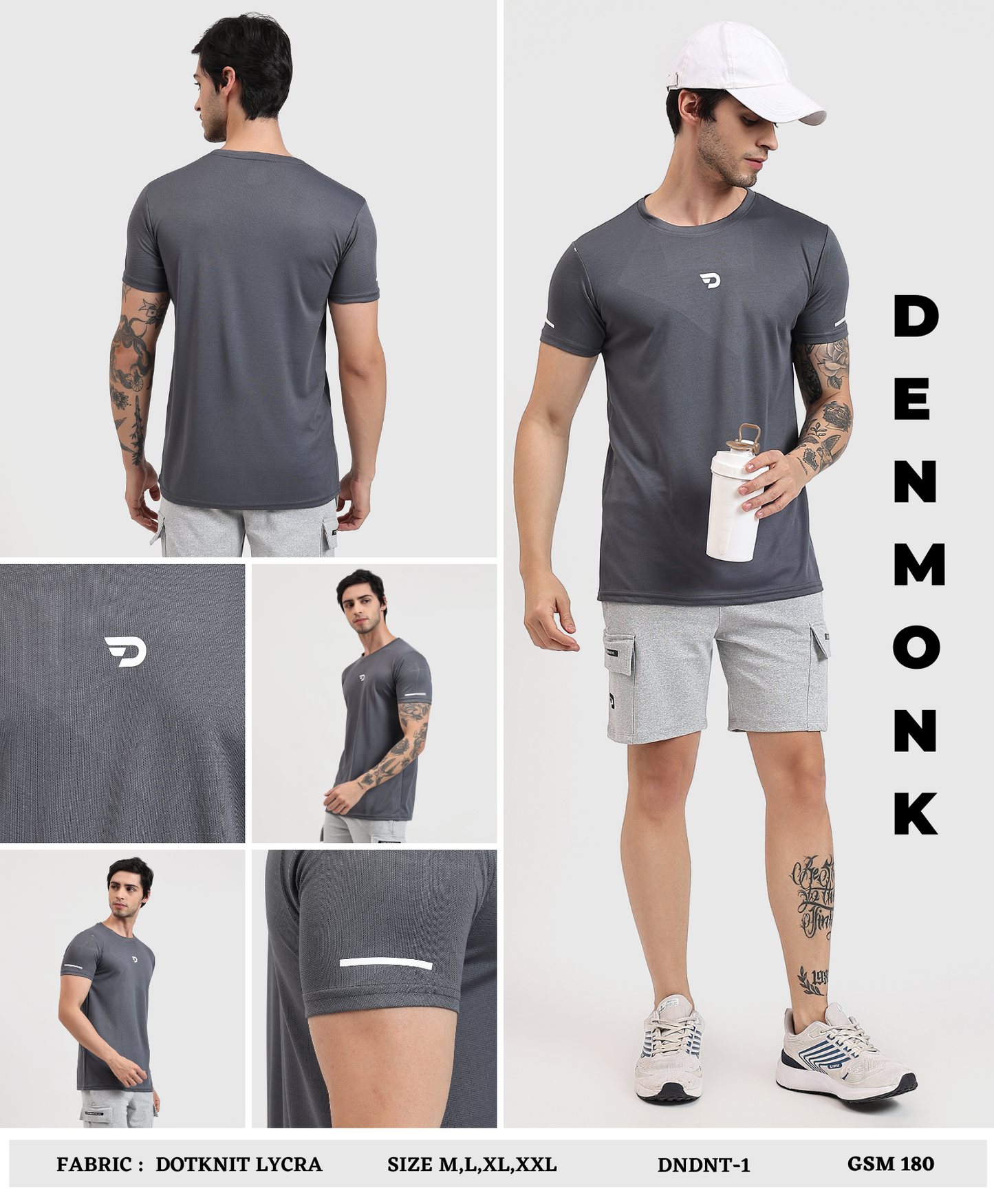 Dotknit Flex T-Shirts - Imported Dotnit Lycra (GSM 180)