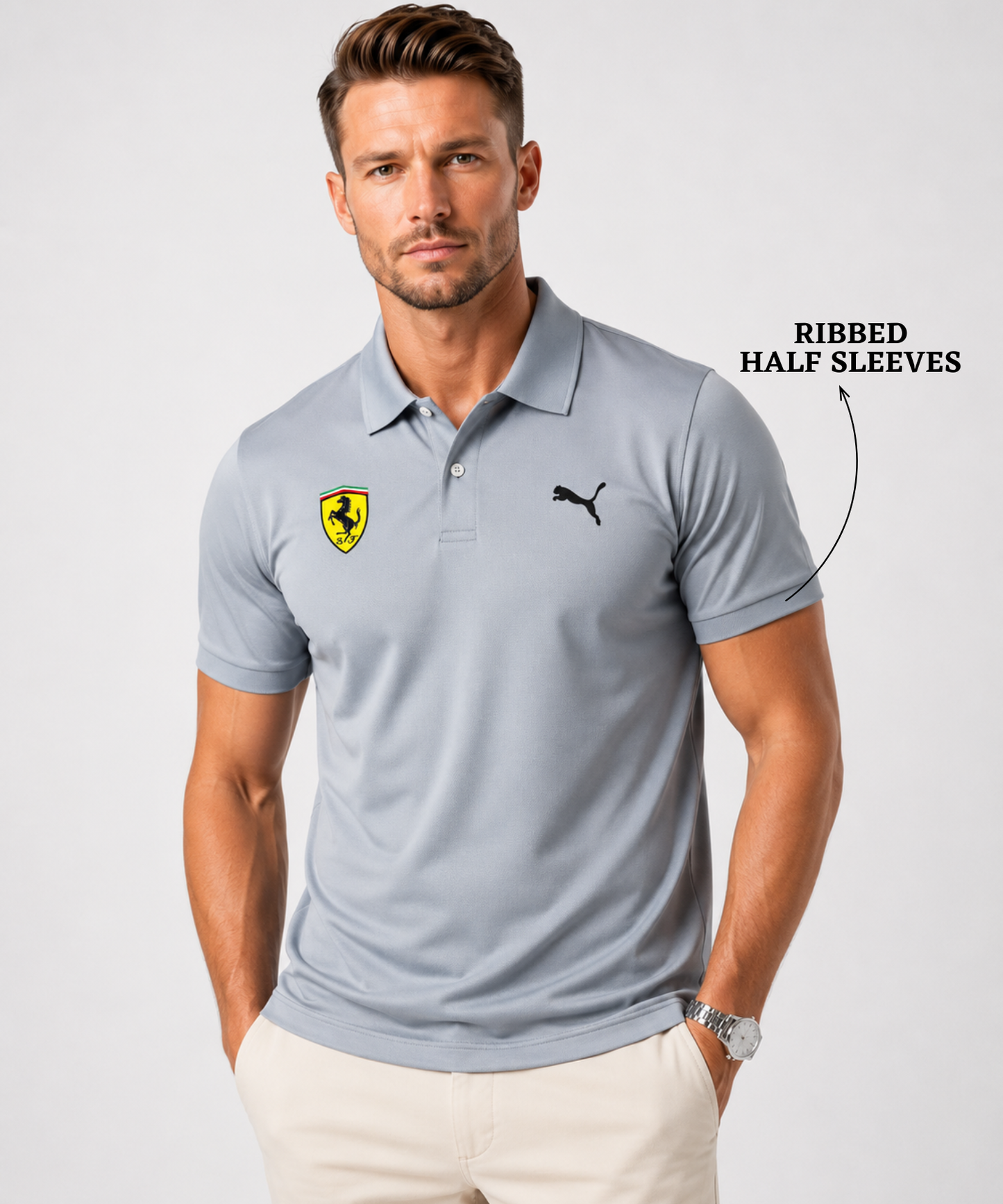 Imported Matty Lycra T-Shirts (GSM 180)|DOD