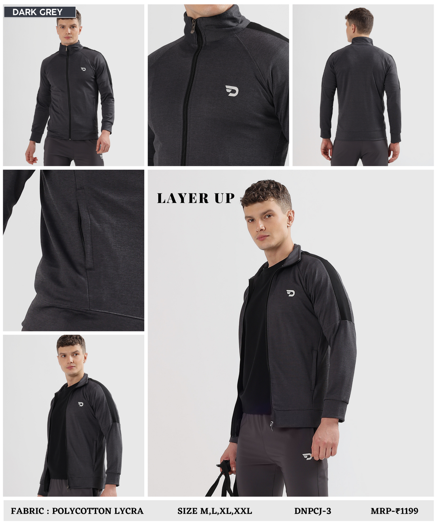 Imported Poly Cotton Lycra Jackets (GSM 290)