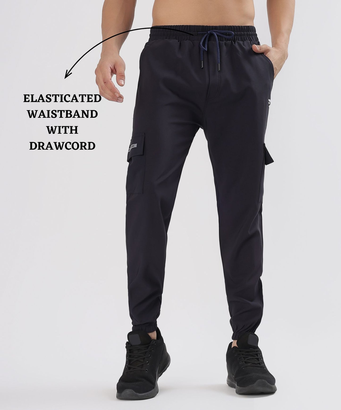 Utility  Cargo Joggers - Imported Ns Terry Lycra Lower (GSM 180-190)