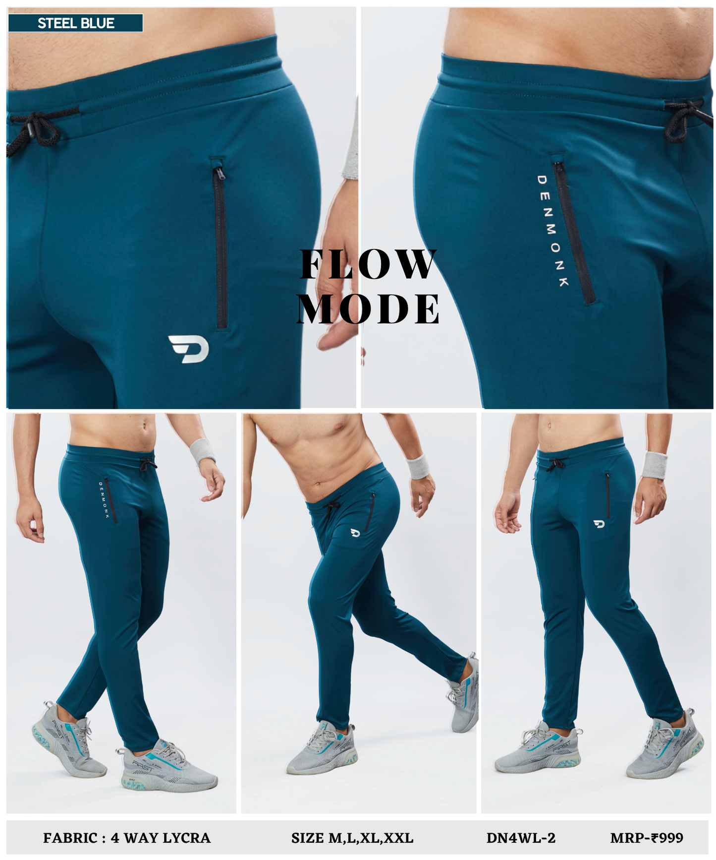 Performance Fit – Imported 4Way Taiwan Lycra ( 280 GSM )