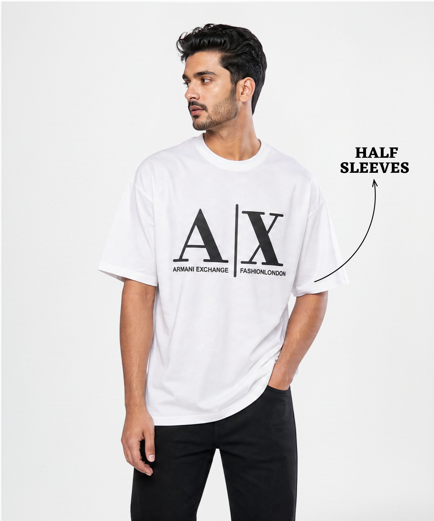 Men’s Premium Cotton Blend Over Sized T-shirts – 220 GSM | Multi Brand