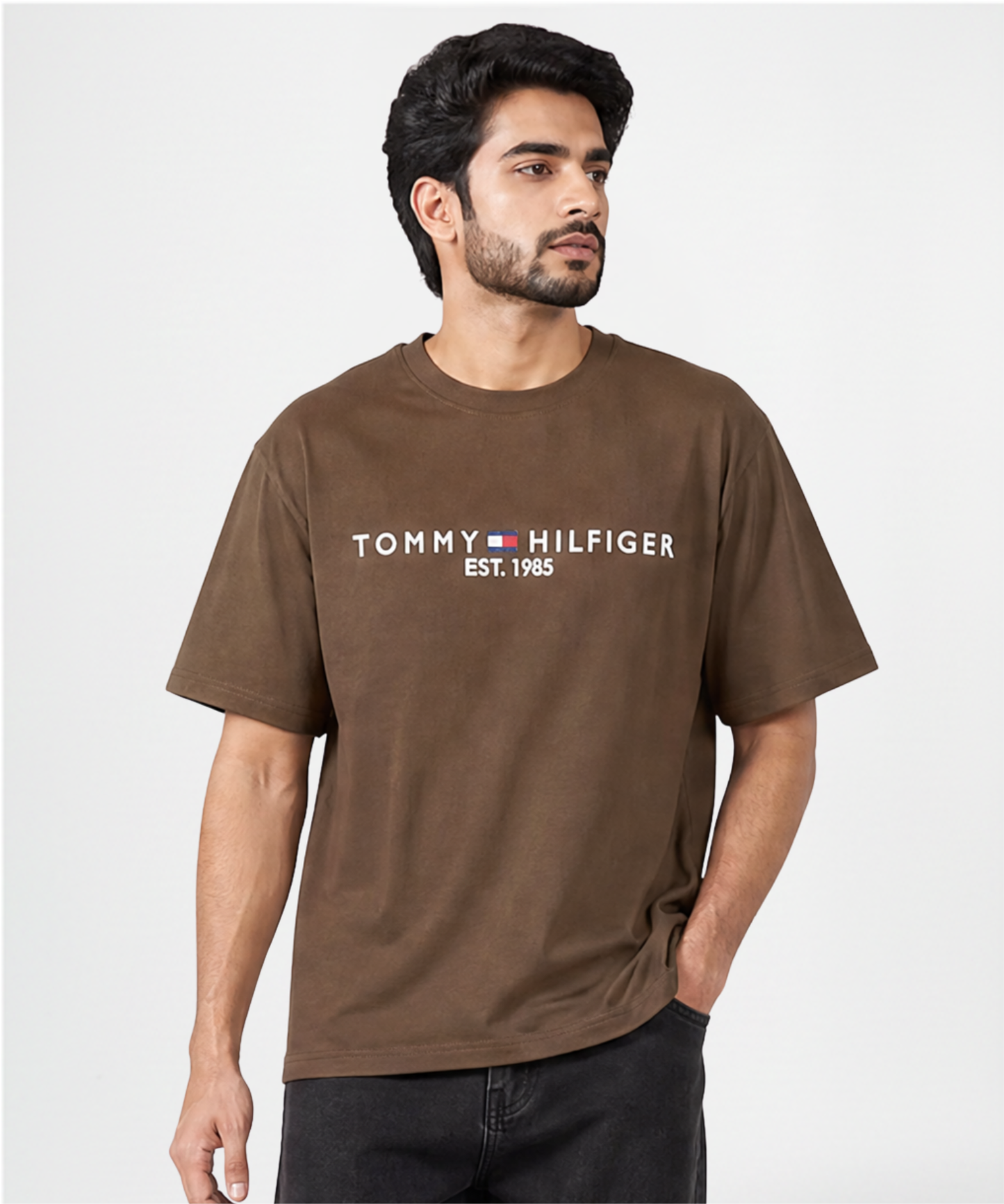 Men’s Premium Cotton Blend Over Sized T-shirts – 220 GSM | Multi Brand
