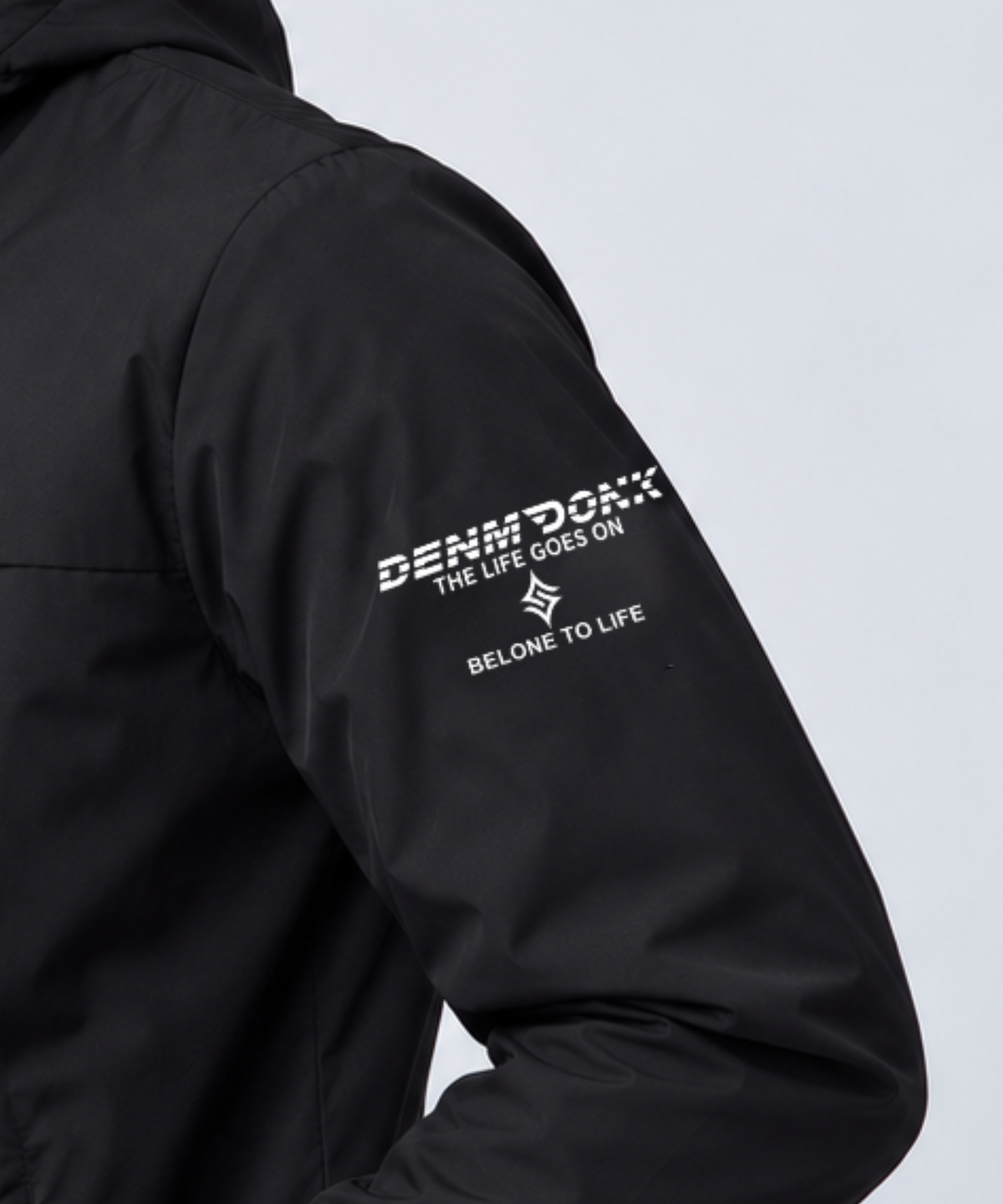 Men's Imported Mountain Dobby Hooded Jacket With Inner Lining Fabric| Front Zipper Closure | 350 GSM | Regular Fit