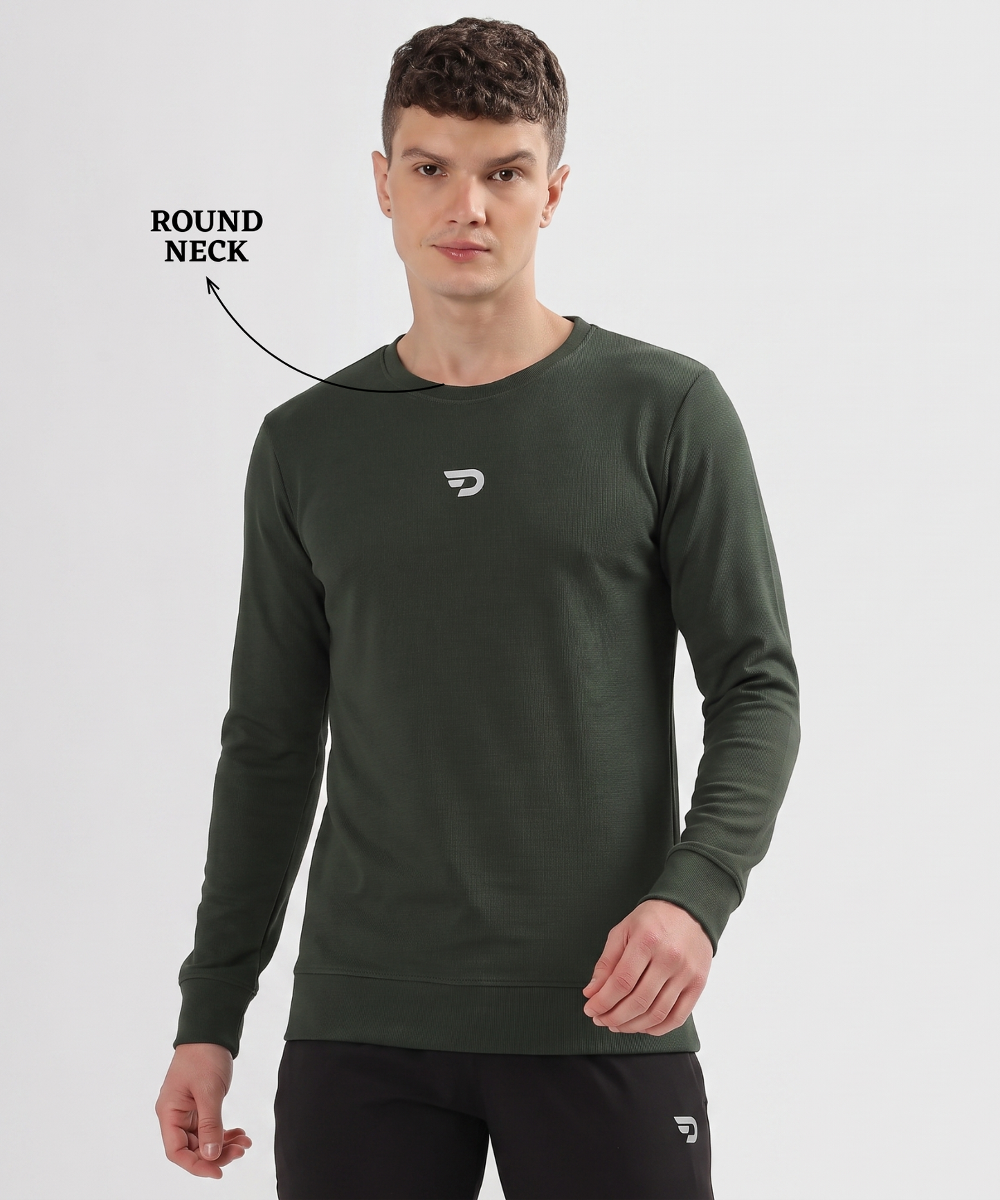 Move Light Sweatshirt - Imported Dobby Lycra  (GSM 280)