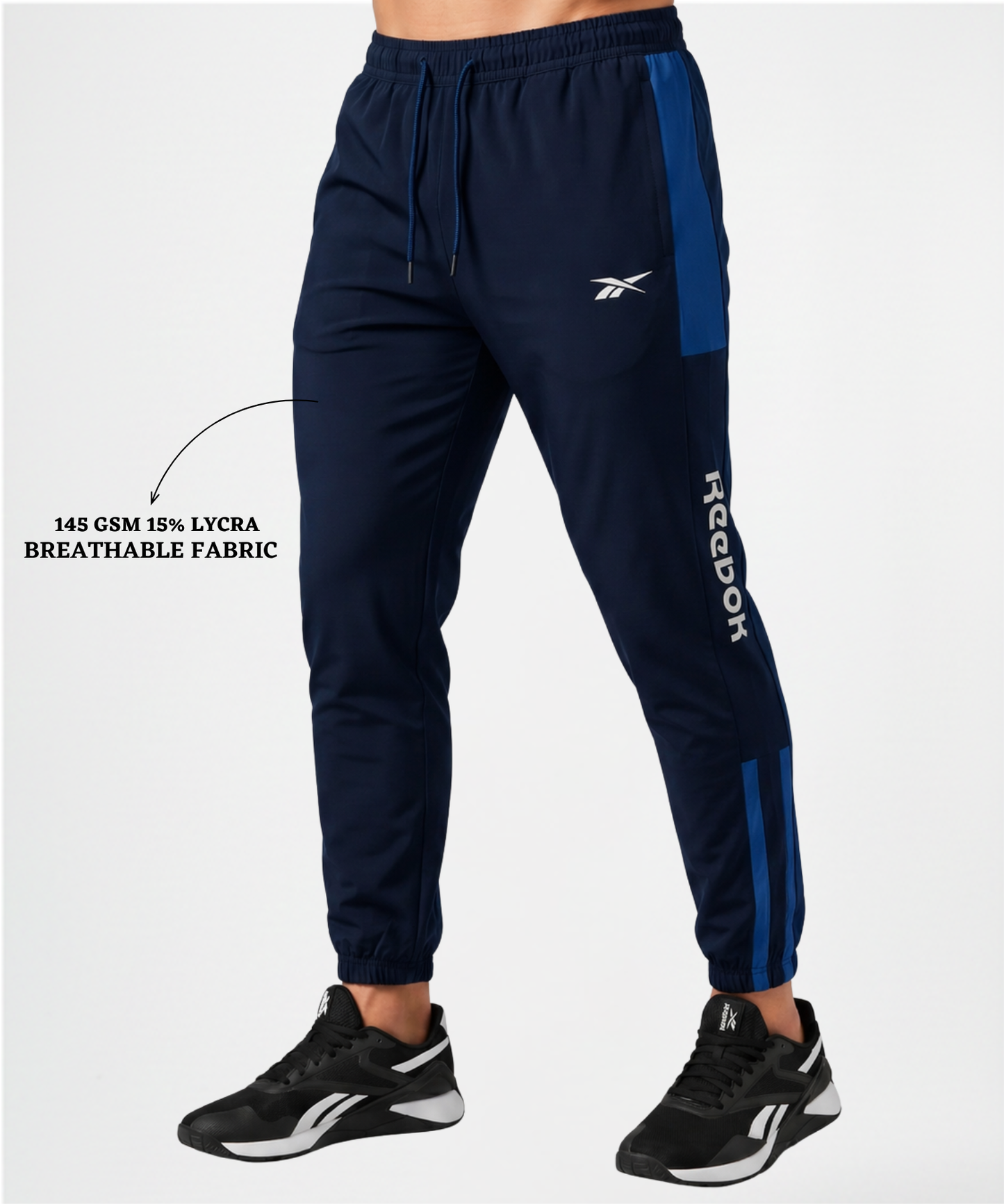Imported Ns Parachute Lycra Trackpant (15% Lycra 145 GSM)