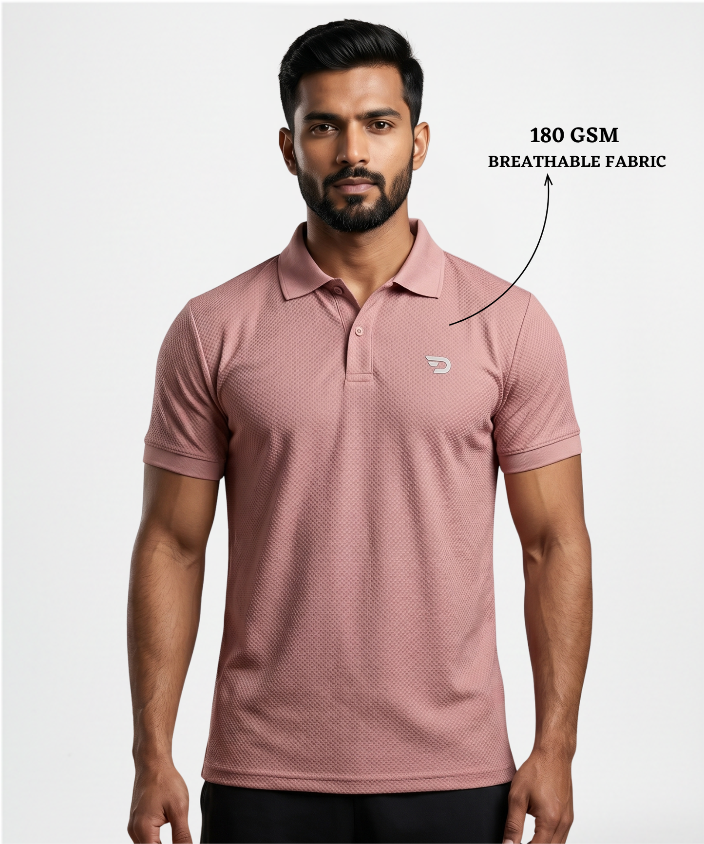 Imported Jacquard Lycra Polo T-Shirt for Men | 180 GSM
