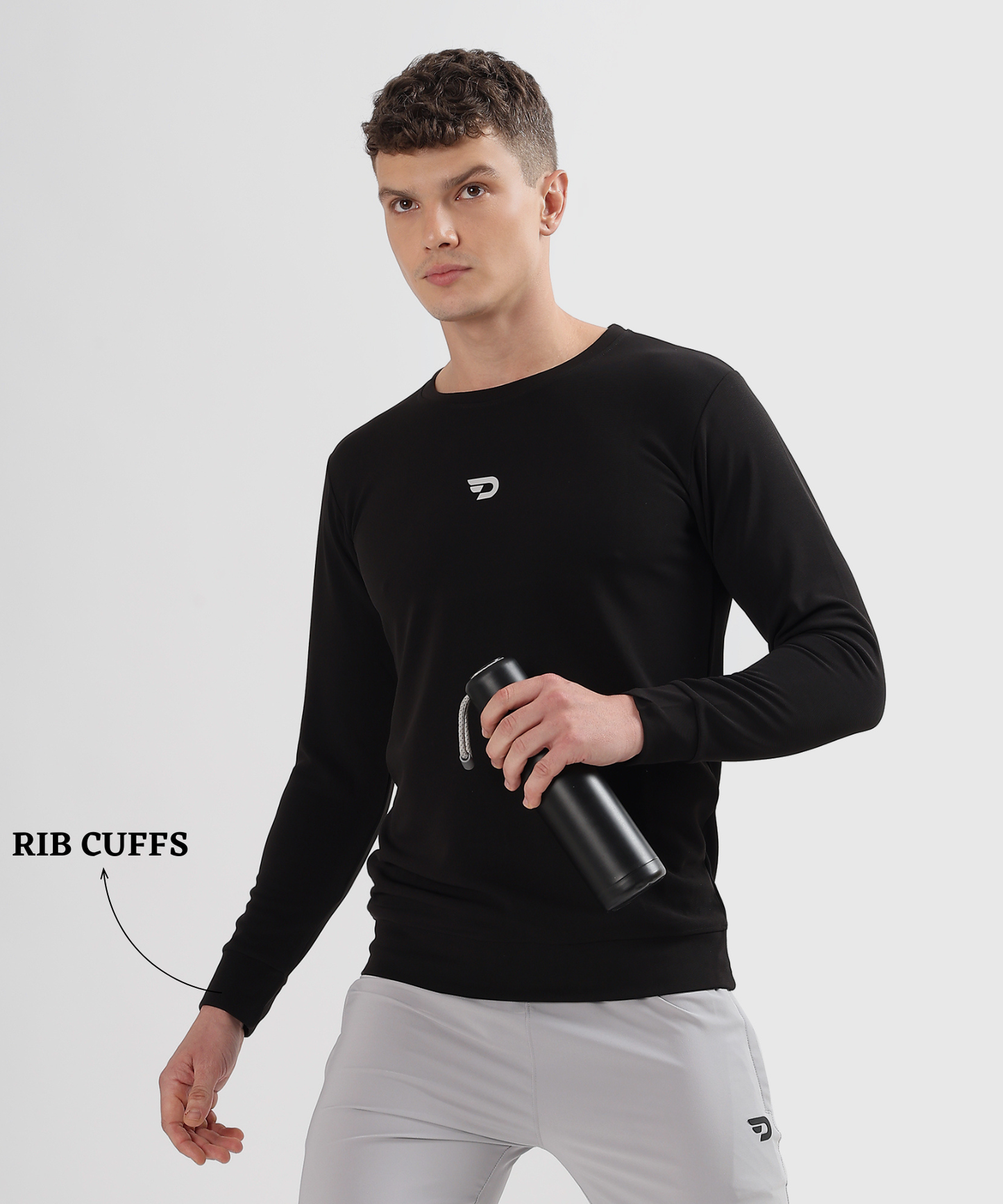 Move Light Sweatshirt - Imported Dobby Lycra  (GSM 280)