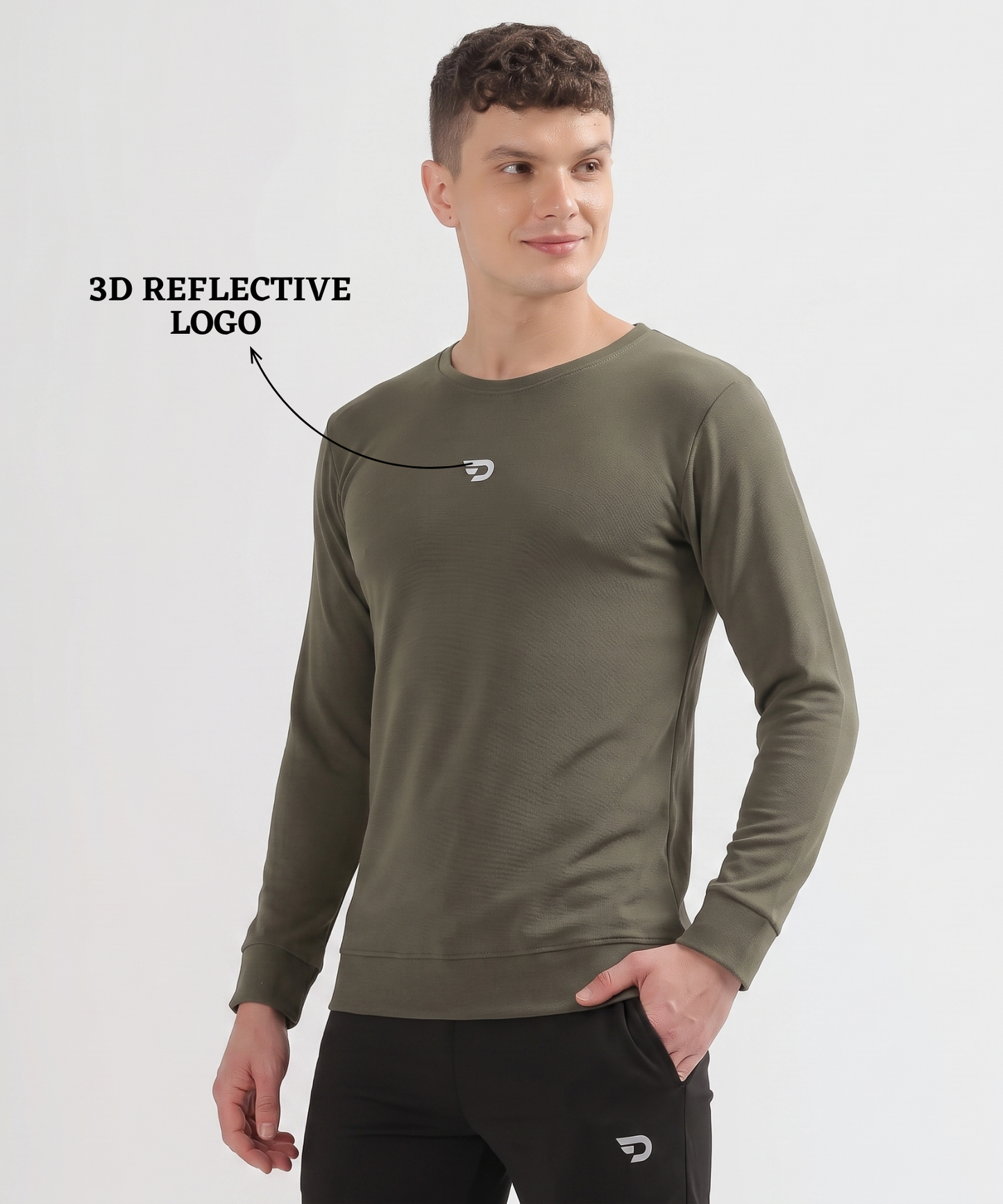 Move Light Sweatshirt - Imported Dobby Lycra  (GSM 280)