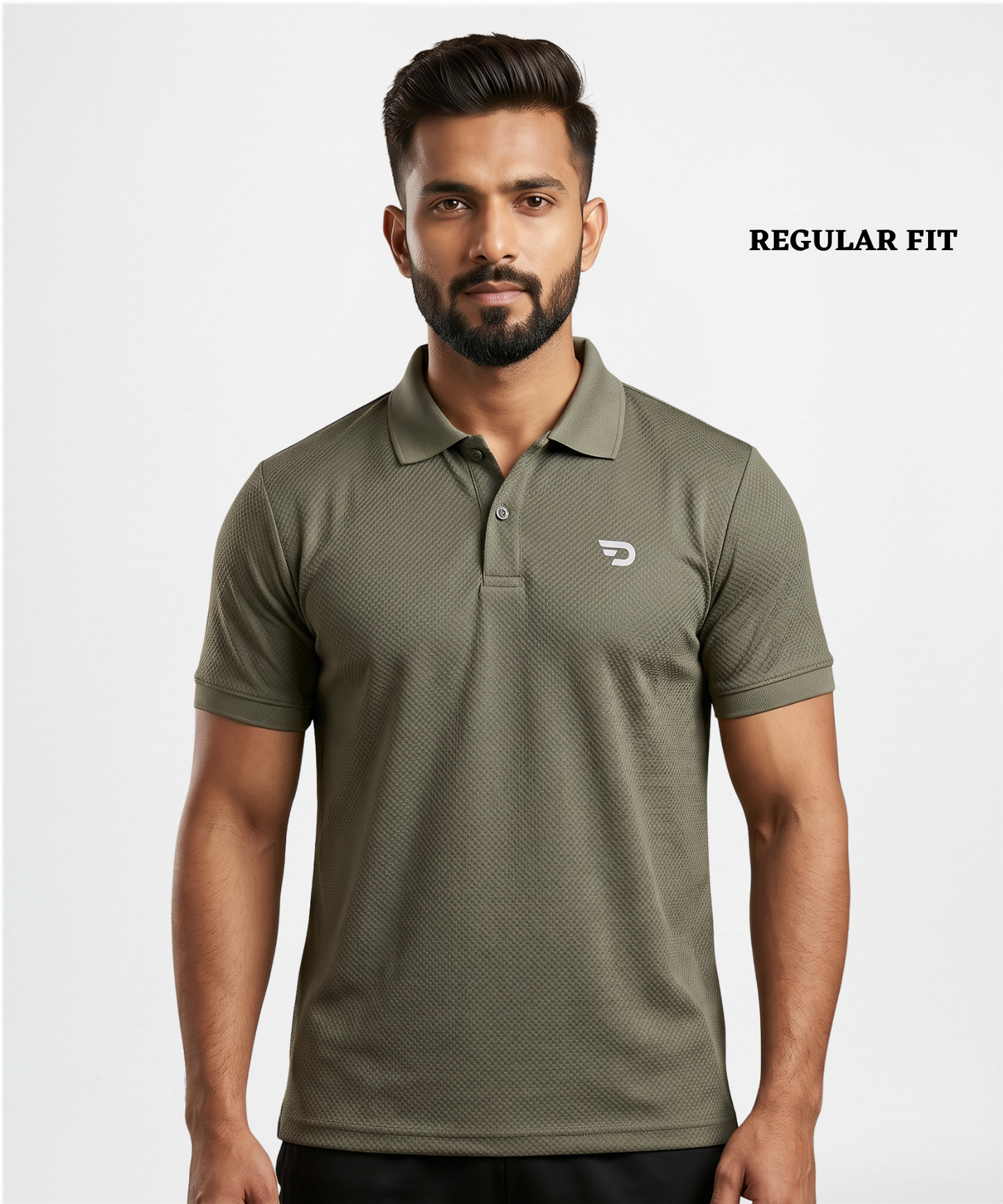 Imported Jacquard Lycra Polo T-Shirt for Men | 180 GSM