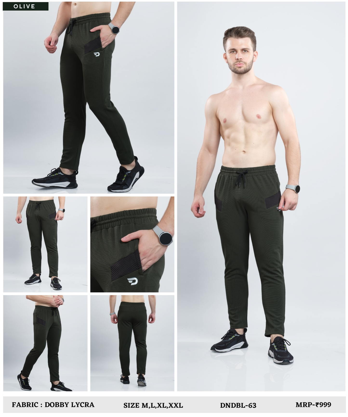 Flex trackpant - Imported Dobby Lycra (GSM 280)