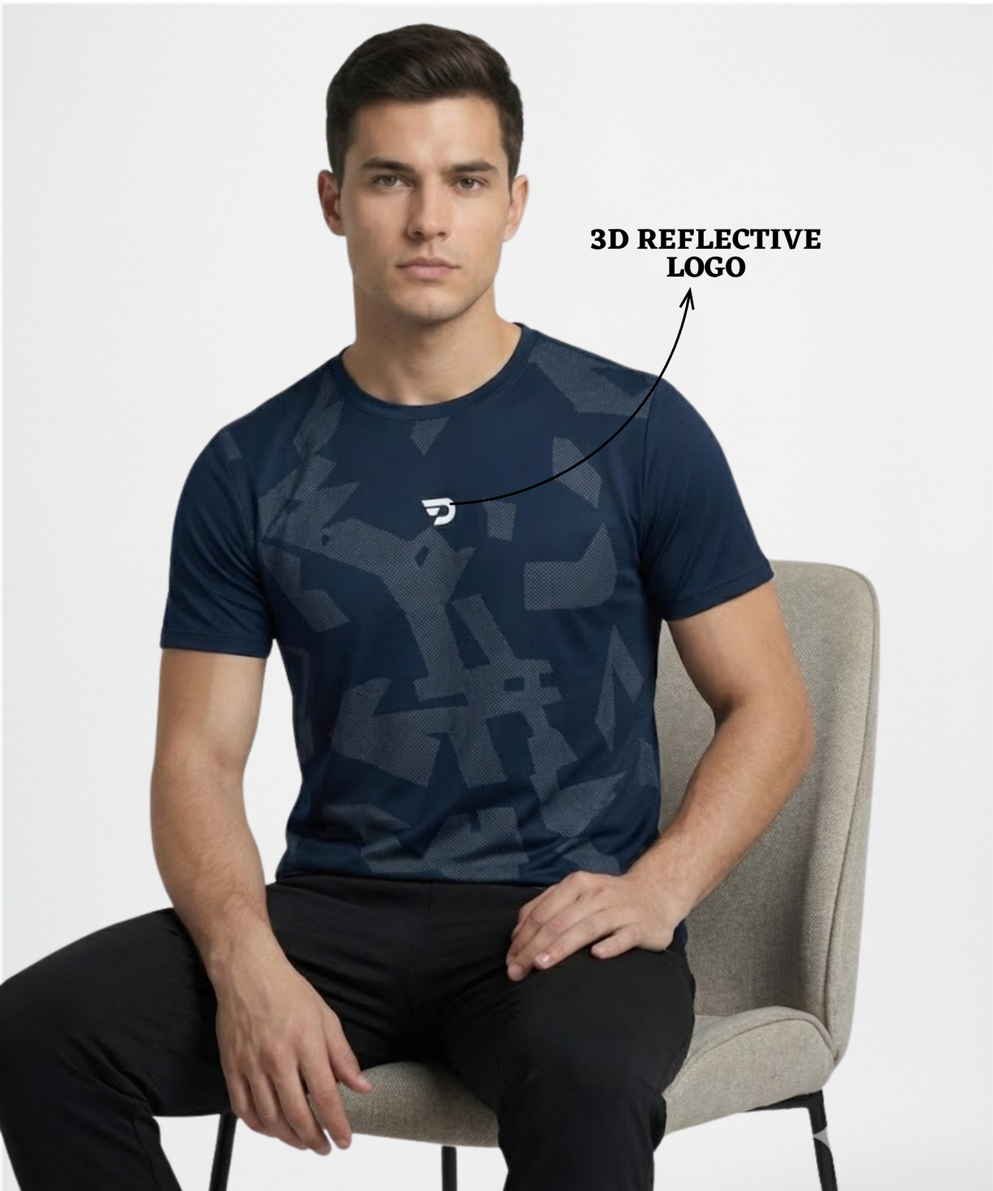 Imported Dotknit Lycra T-Shirt – GSM 180 | Lightweight Stretch | Premium Casual Wear