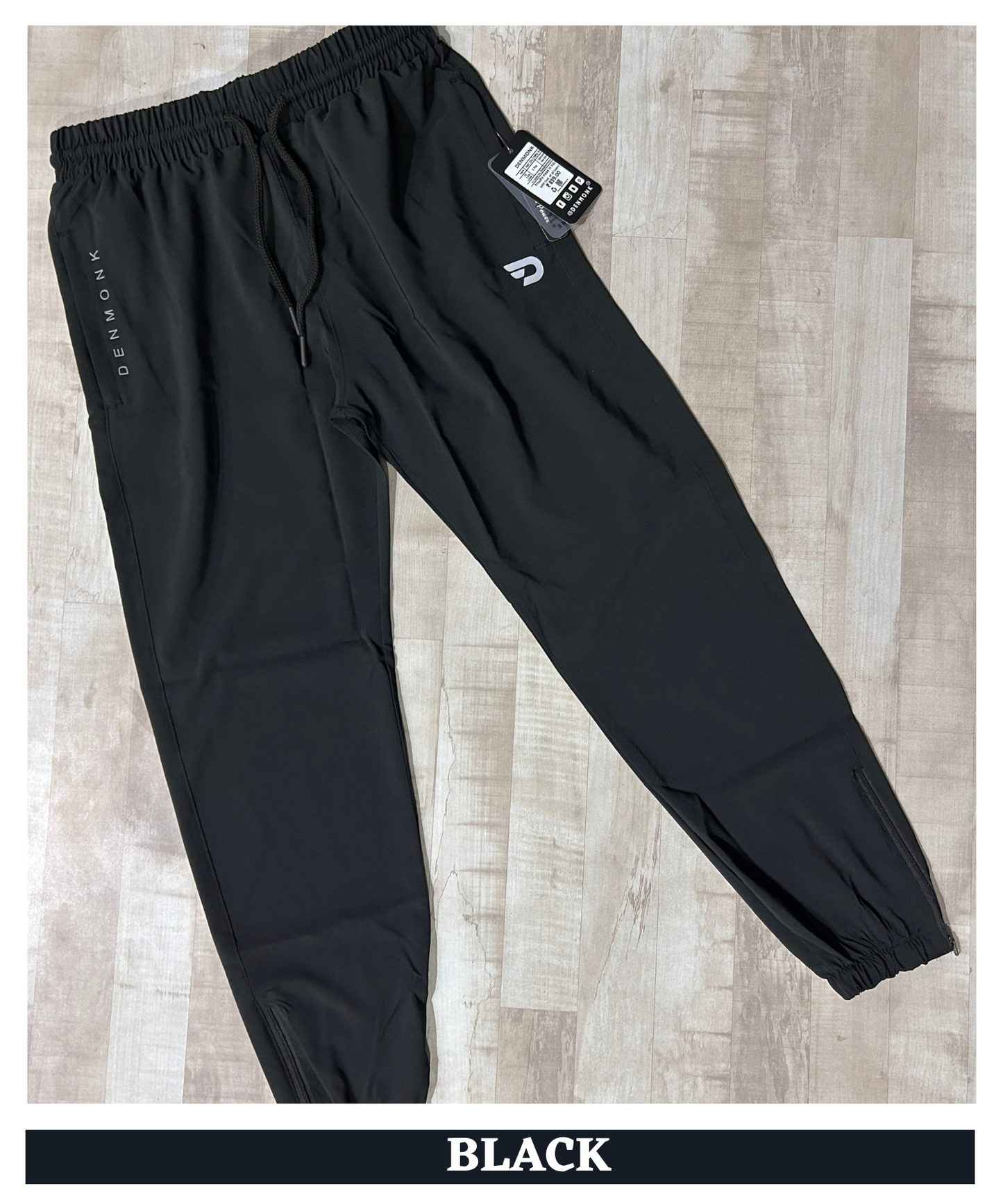 NS Imported Parachute Lycra Track Pant (15% Lycra) | Lightweight 145 GSM | Ankle Zipped