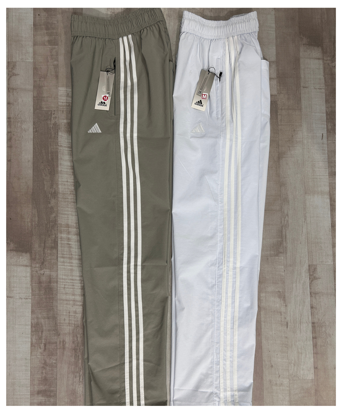 Imported Nylon Terry Lycra TrackPant With 3 Strip Design | GSM 180-190 | Straight Fit