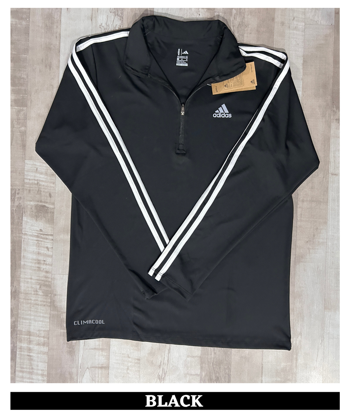 Imported 4way Taiwan Lycra Half Zipper T-Shirt with 3 Strip Design | 250 GSM | Regular Fit