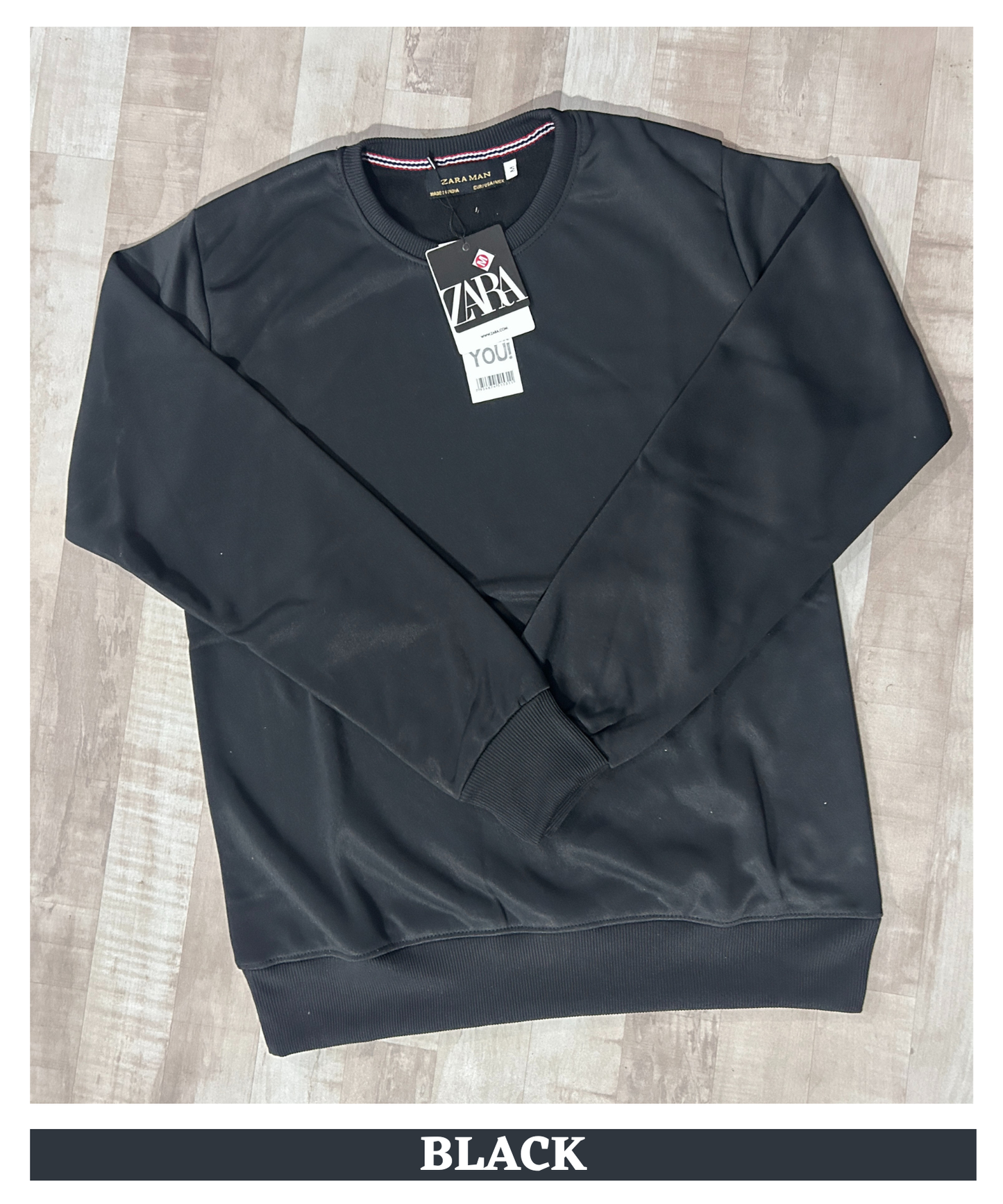 Imported Russian Fleece Lycra SweatShirts (GSM 350)