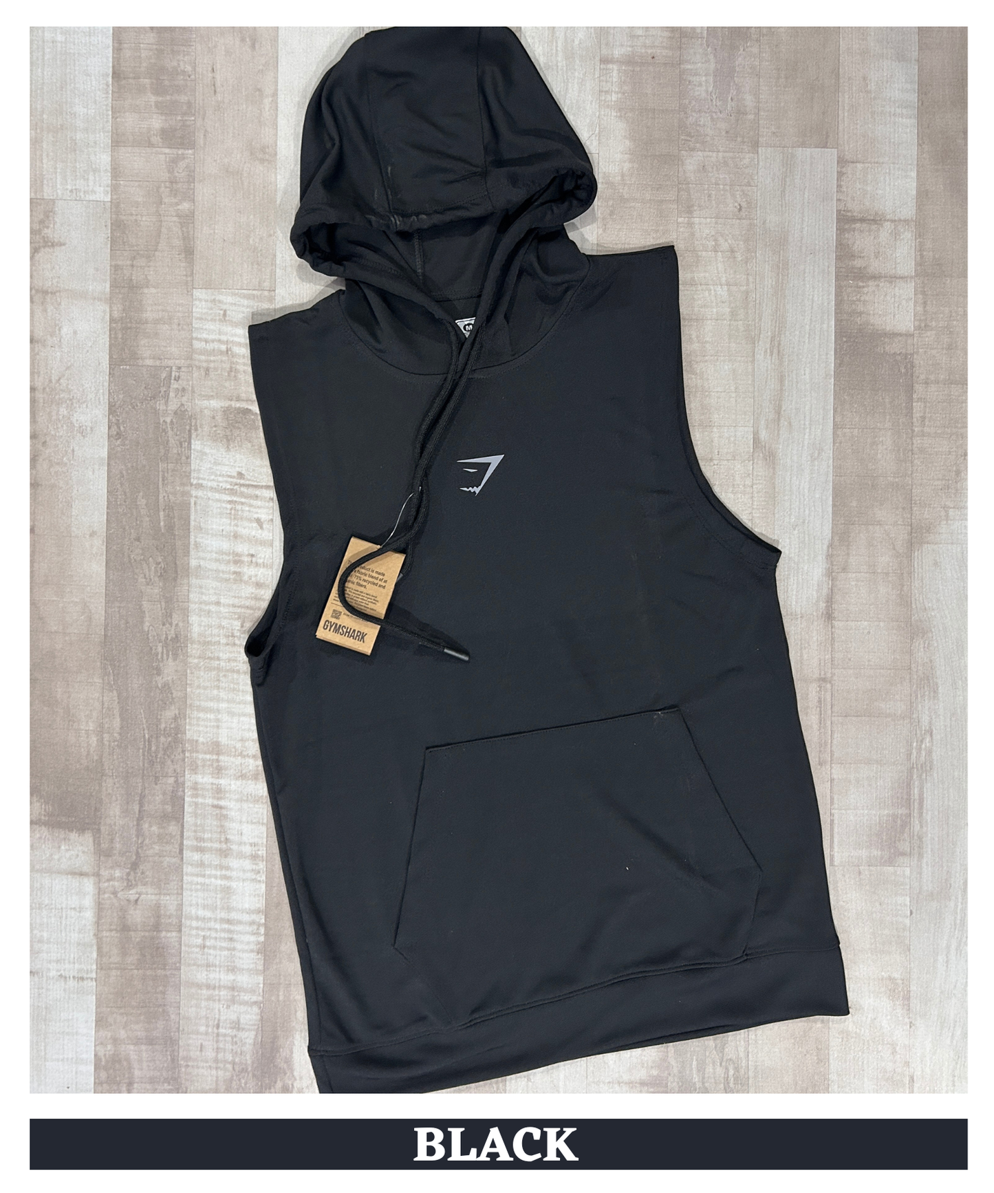 Men's Sportswear Hooded Sando in Imported Dotknit Lycra Fabric (GSM 180)