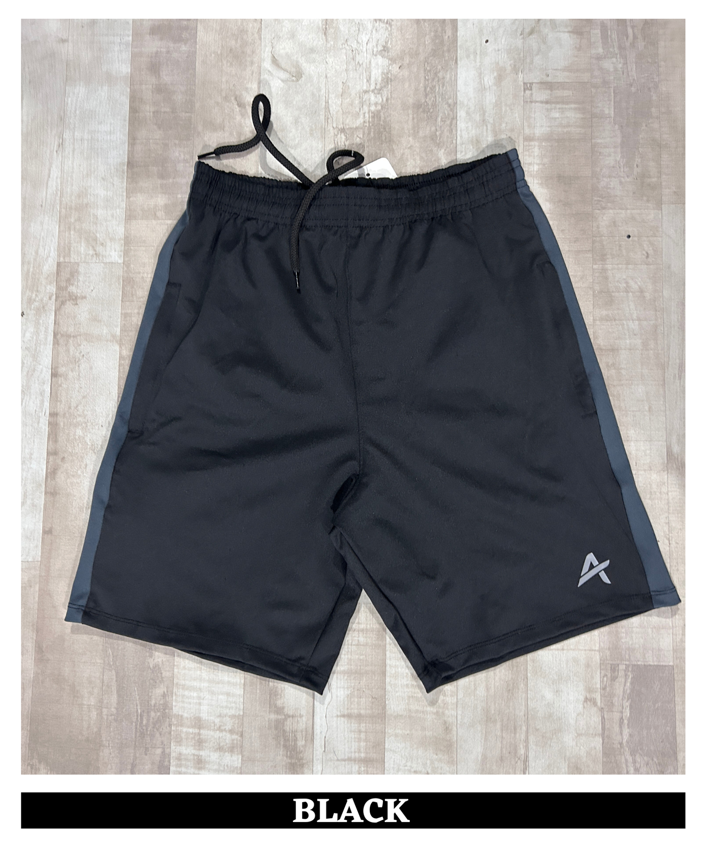 Men’s Premium 4-Way Lycra Shorts (250 GSM) with Side Contrast | Athvix Active Wear By Denmonk
