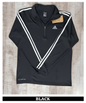 Imported 4way Taiwan Lycra Half Zipper T-Shirt with 3 Strip Design | 250 GSM | Regular Fit