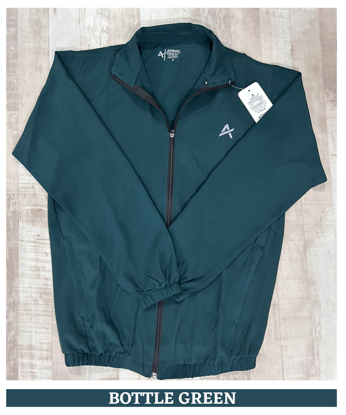 Men's NS Lycra Lightweight Full Sleeve Pre Winter Jacket with Zipper Closure | 145 GSM | Regular Fit