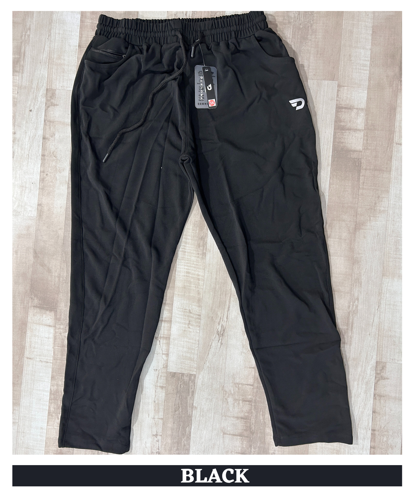 D-Pocket Plus Size Trackpant – Imported Dobby Lycra ( 280 GSM )