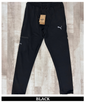 Imported Dobby Lycra Trackpant Knee Zip Pocket | GSM 250 | Slim Fit