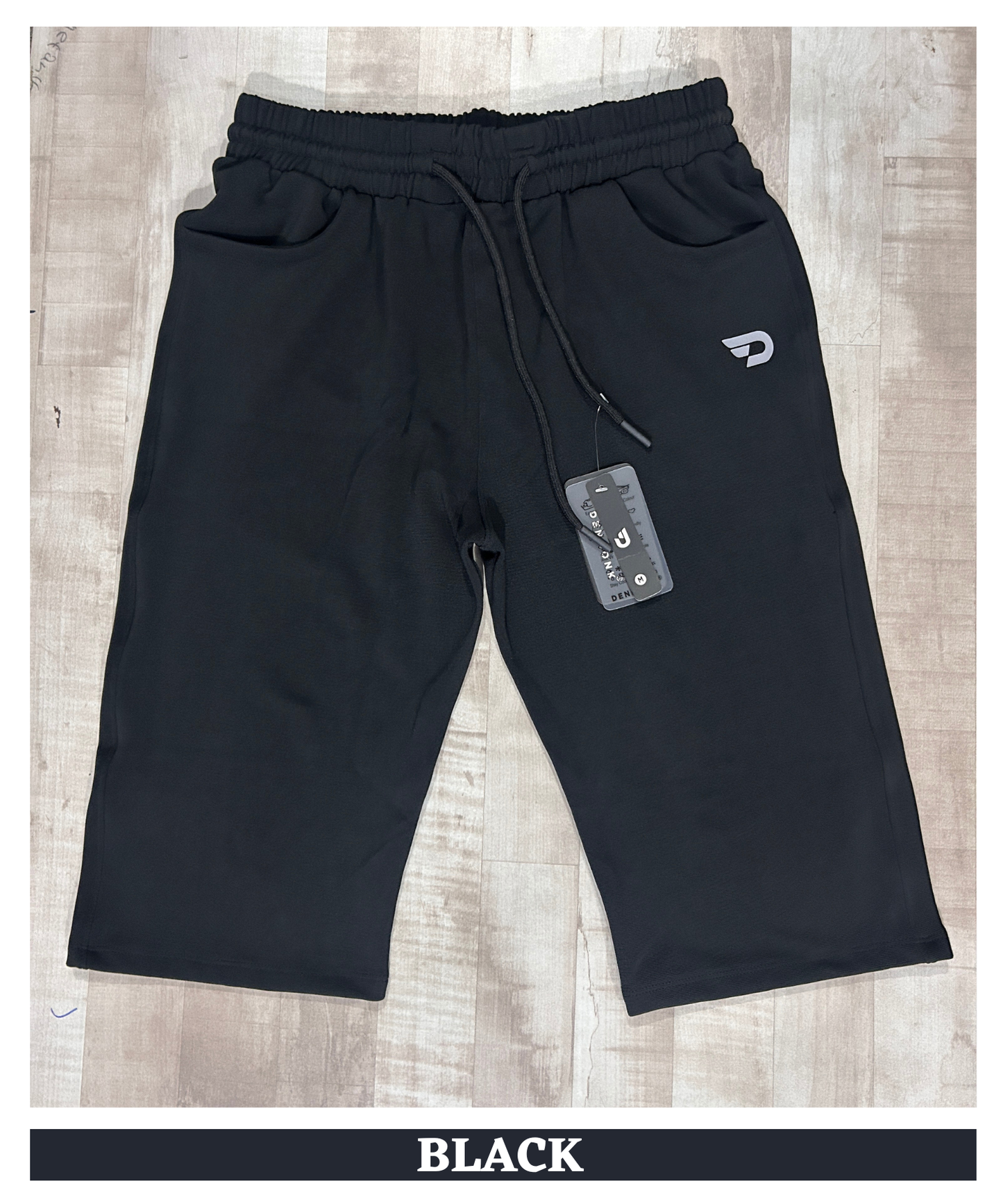 Men's Premium Imported Dobby Lycra Capri | 250 GSM | Functional D-Pockets | Regular Fit