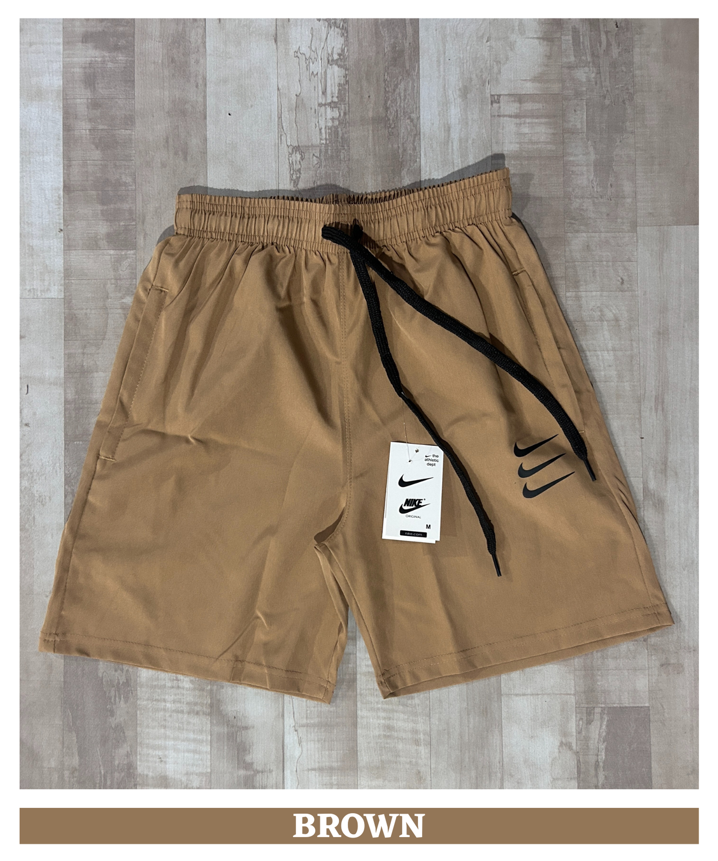 Imported Ns Parachute Lycra Shorts (15% Lycra GSM 130)
