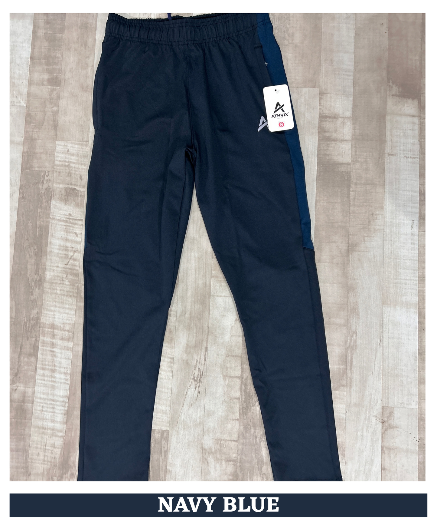 Imported 4-Way Lycra Track Lower – 240 GSM Premium Stretch Fit | Athvix Active Wear By Denmonk