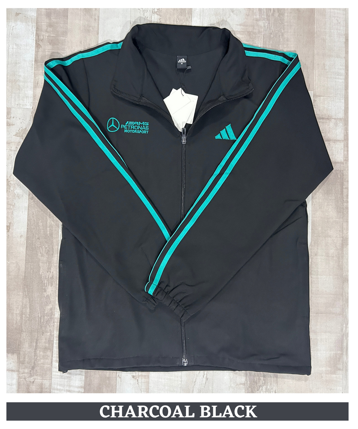 Men's Premium Imported Ns Terry  Lycra Sports Jacket with 3Strips Design| Without Inner Lining | 180-190 GSM | Regular Fit