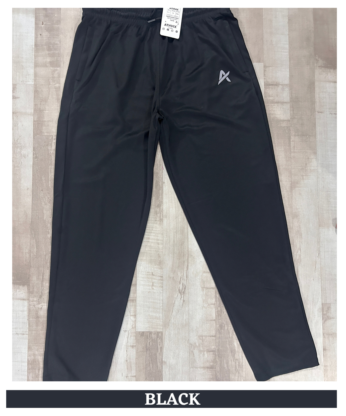 Men's Imported BirdEye Knit Track Pants | Athvix Active Wear By Denmonk | 250 GSM | Slim Fit