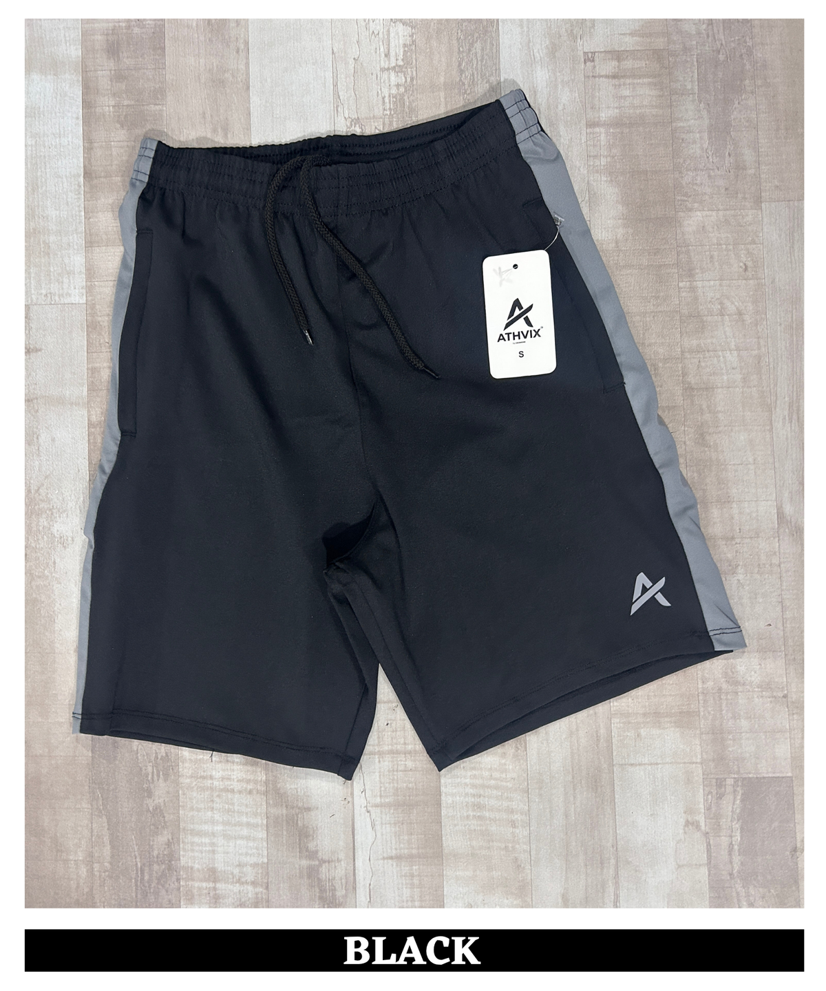 ATHVIX by Denmonk Premium 4-Way Lycra Shorts | 250 GSM | Regular Fit