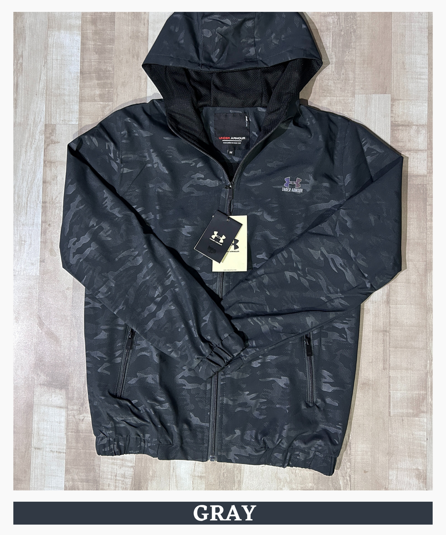 Imported Premium Quality Camo Cotton Windcheater Jackets (GSM 350)