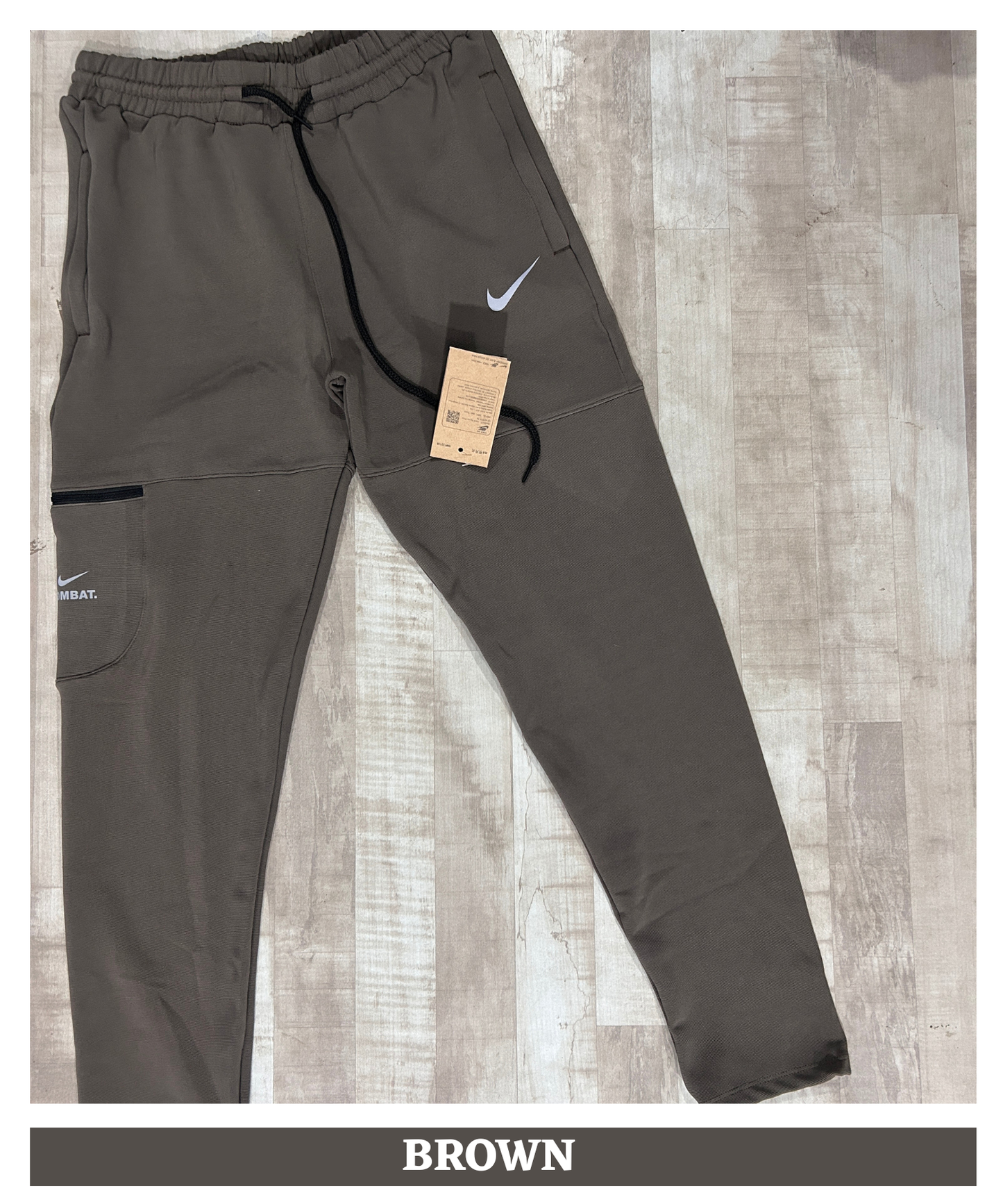 Imported Dobby Lycra Trackpant (GSM 250) | Knee Zip Pocket