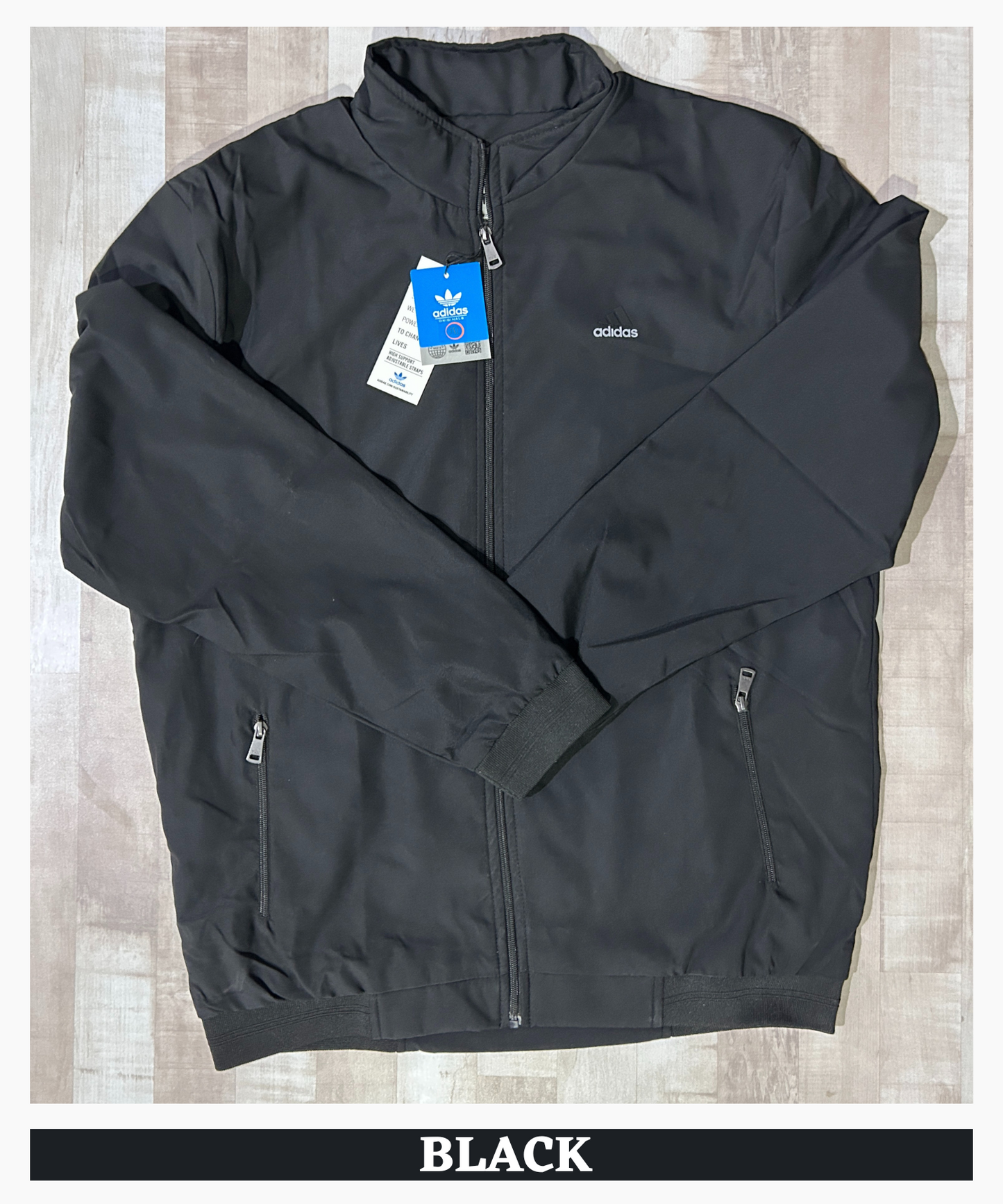 Men’s Plus Size Jacquard T400 Water-Resistant Windcheater Jacket (GSM 350)