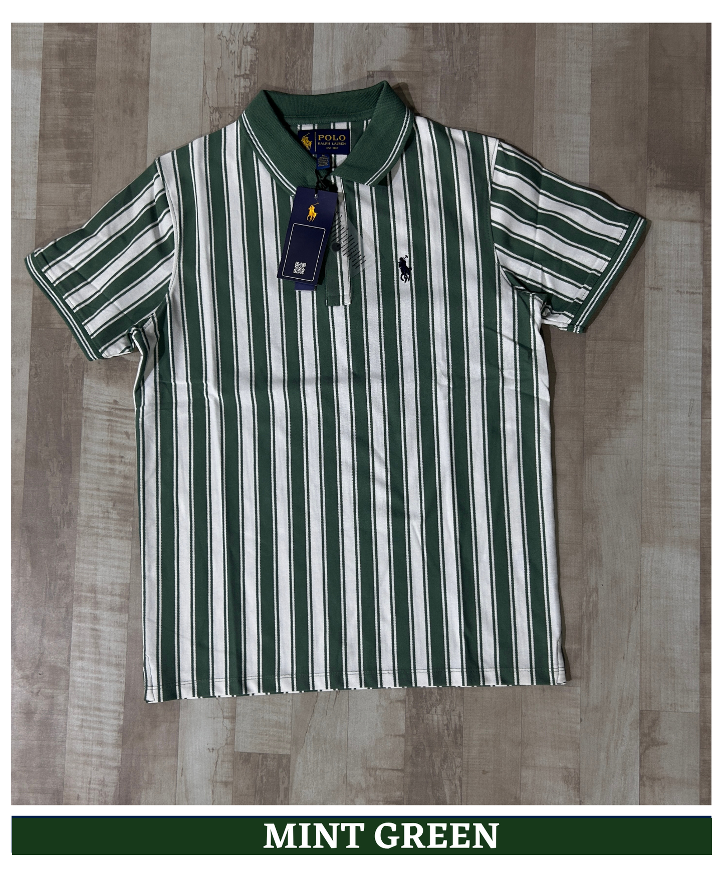 Premium Quality 100% Cotton Jacquard Lycra Polo T-Shirts (GSM 190-200)