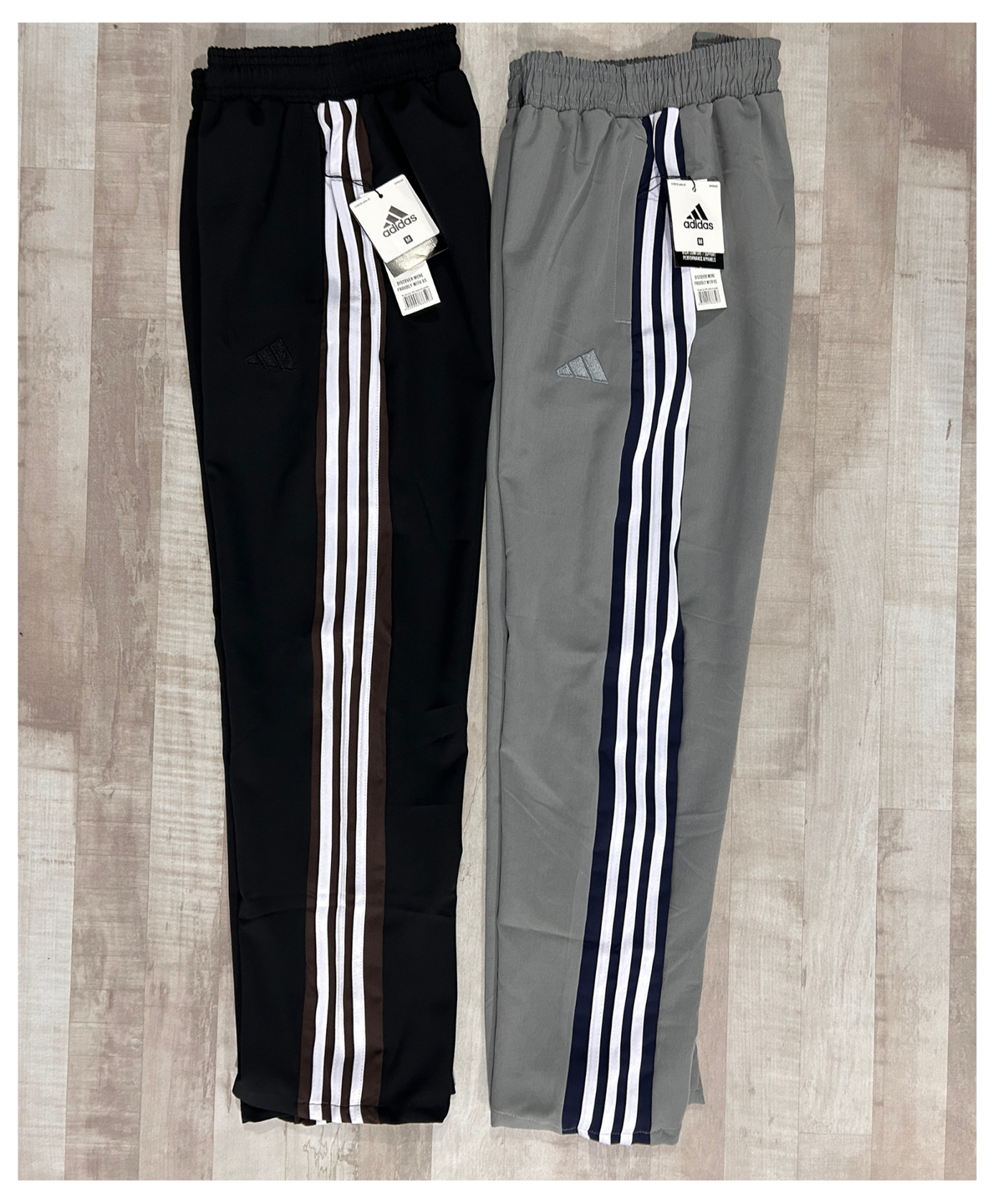 Imported Ns Terry Lycra TrackPant with Contrast Three Strip Design | GSM 180-190 | Regular Fit