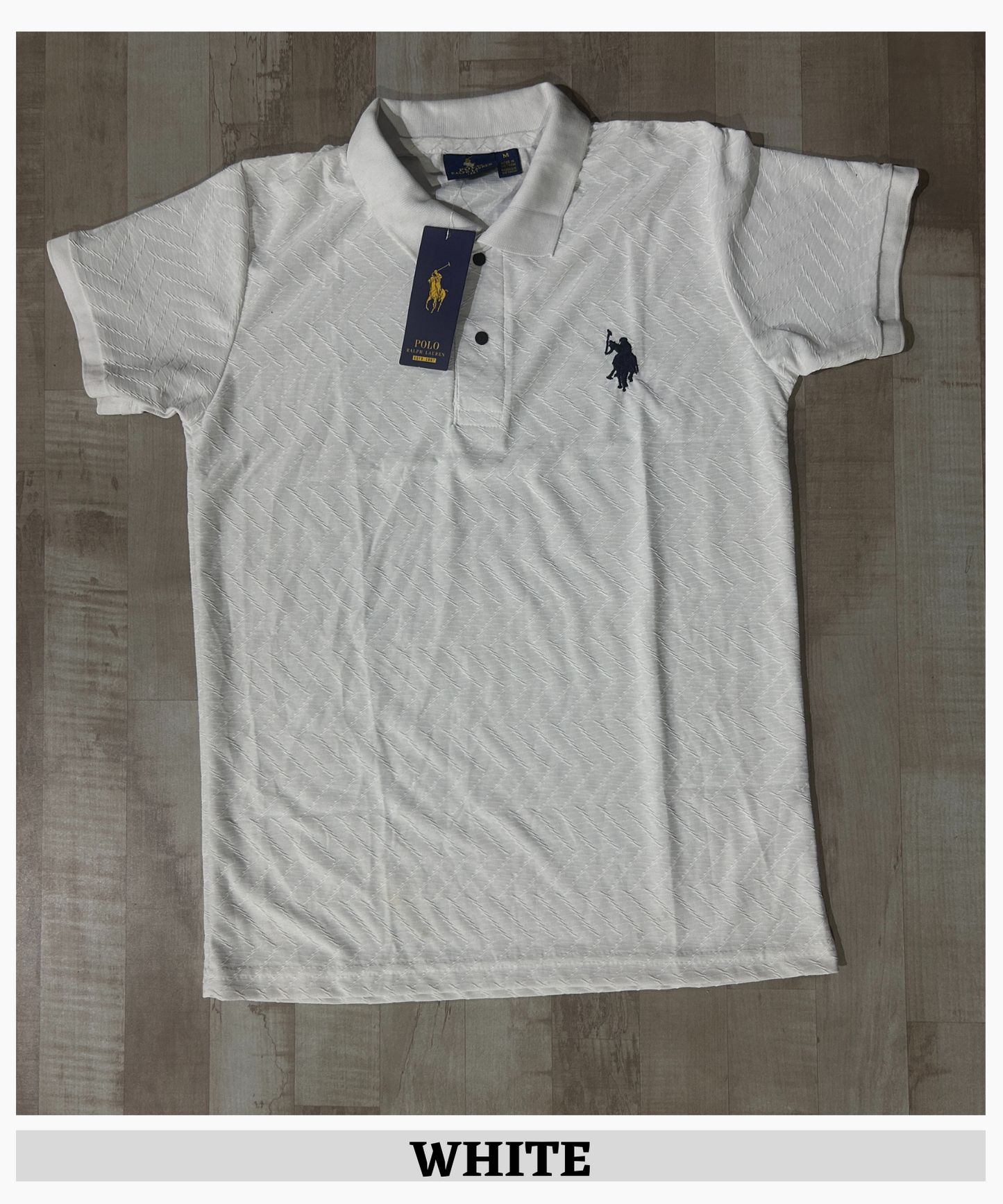 Premium Quality Knitting Lycra Self Design Jacquard T-Shirts (GSM 190-200)
