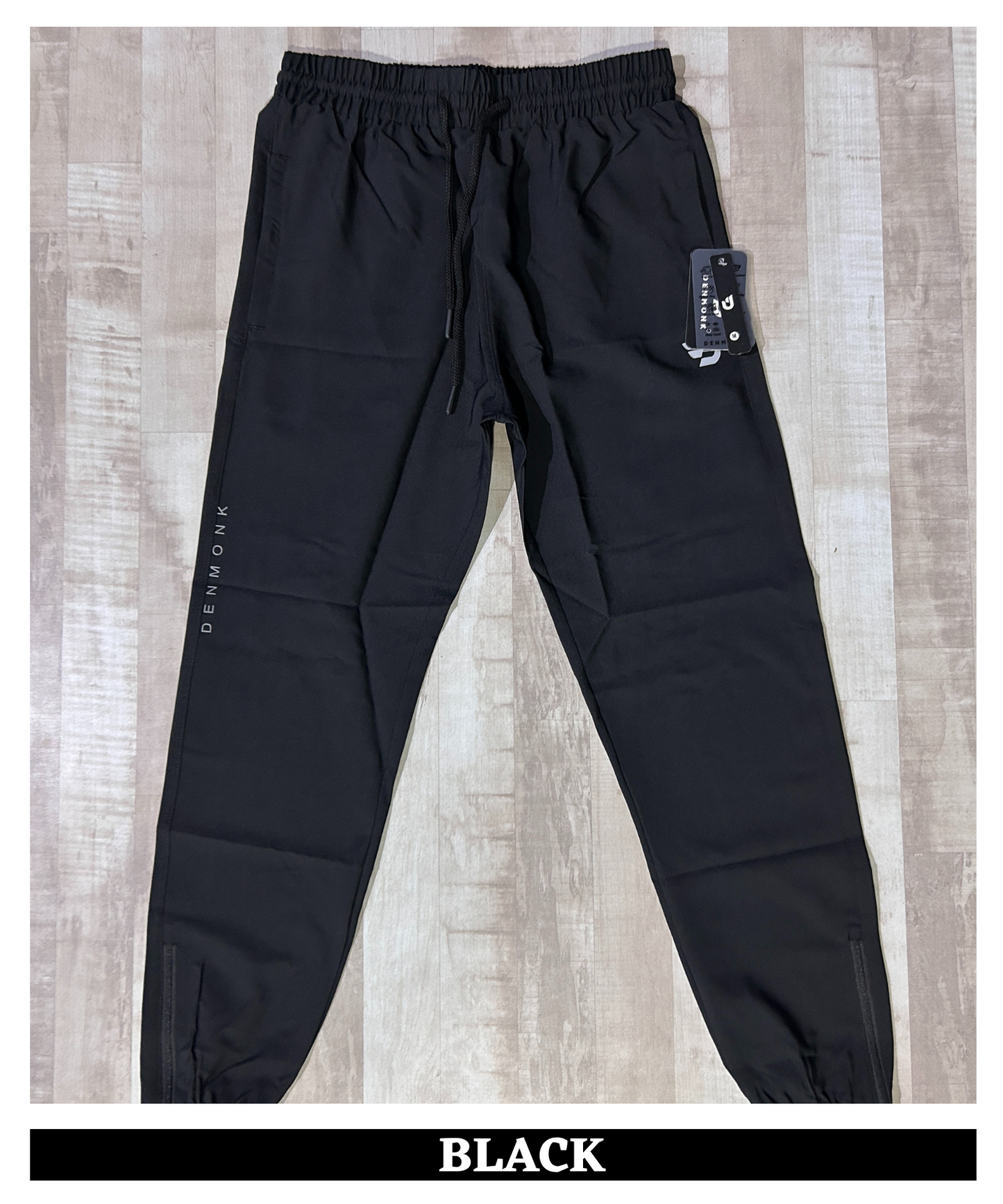 Imported NS Parachute Lycra TrackPant/ Lower (15% Lycra 145 GSM) Ankle Zipped