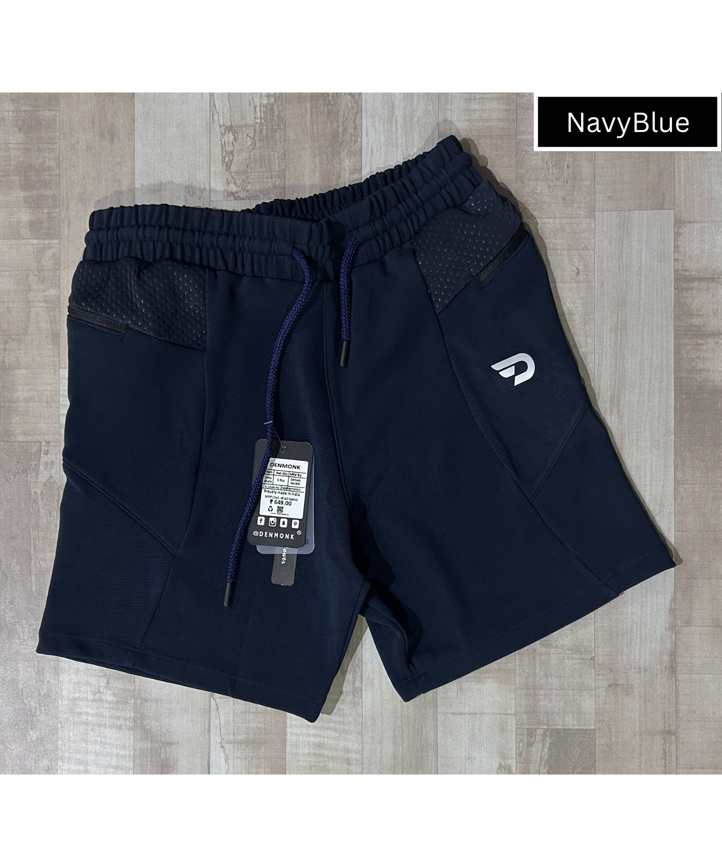 bugdot Shorts - Imported Dobby Lycra (GSM 250)
