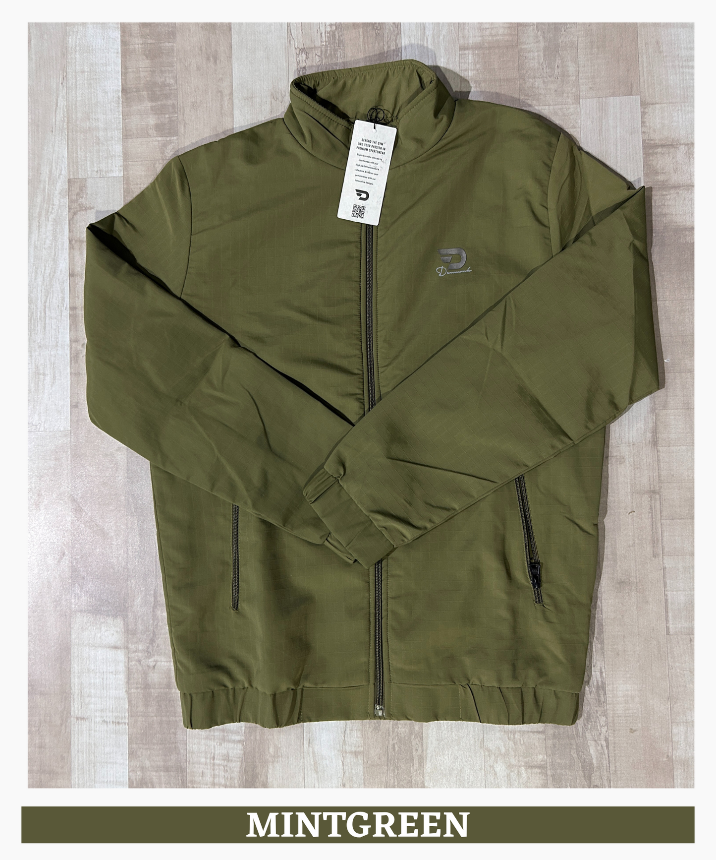 Men’s Teslon Check Waterproof Windcheater Jacket (GSM 350)