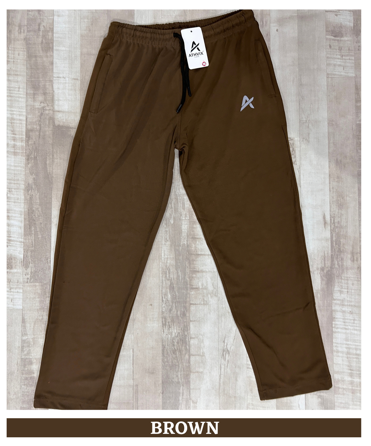 Denmonk Men's Imported Athvix Dobby Lycra Track Pants | 240 GSM | Regular Fit