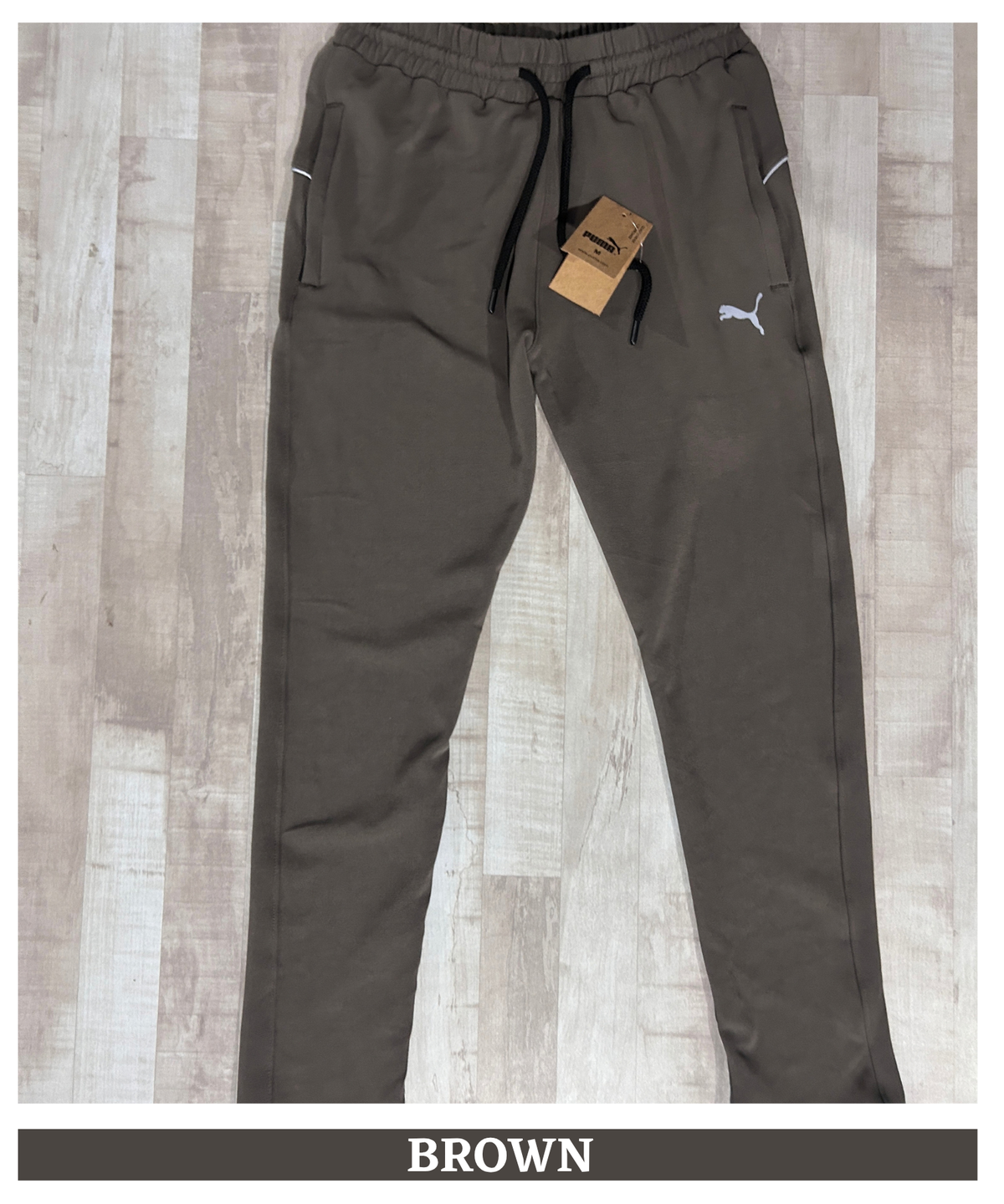 Imported Dobby Lycra TrackPant With Piping Details | GSM 250 | Slim Fit