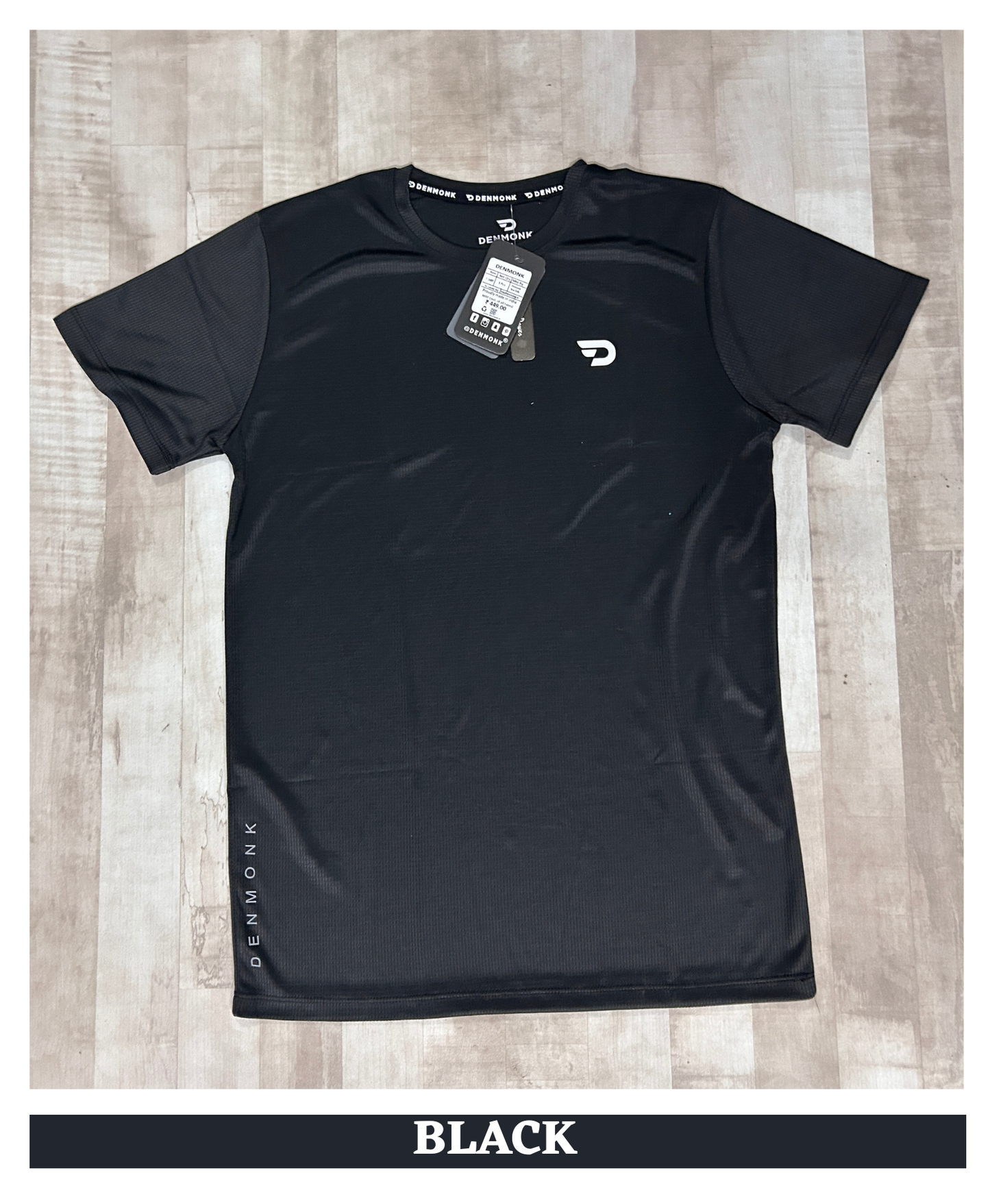 Imported Reebok Knit Lycra T-Shirt (GSM 180) – Half Sleeve, Round Neck | Regular Fit