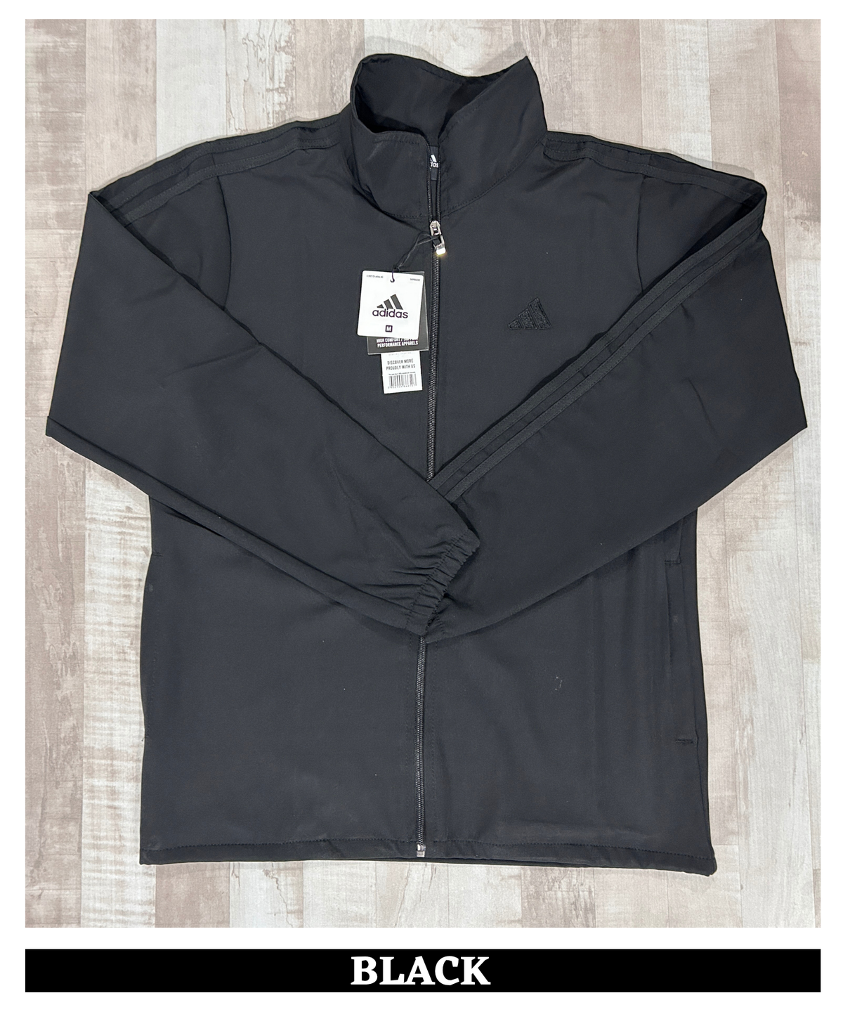 Men's Premium Imported Ns Terry  Lycra Sports Jacket with Same Color Patti | 180-190 GSM | Regular Fit