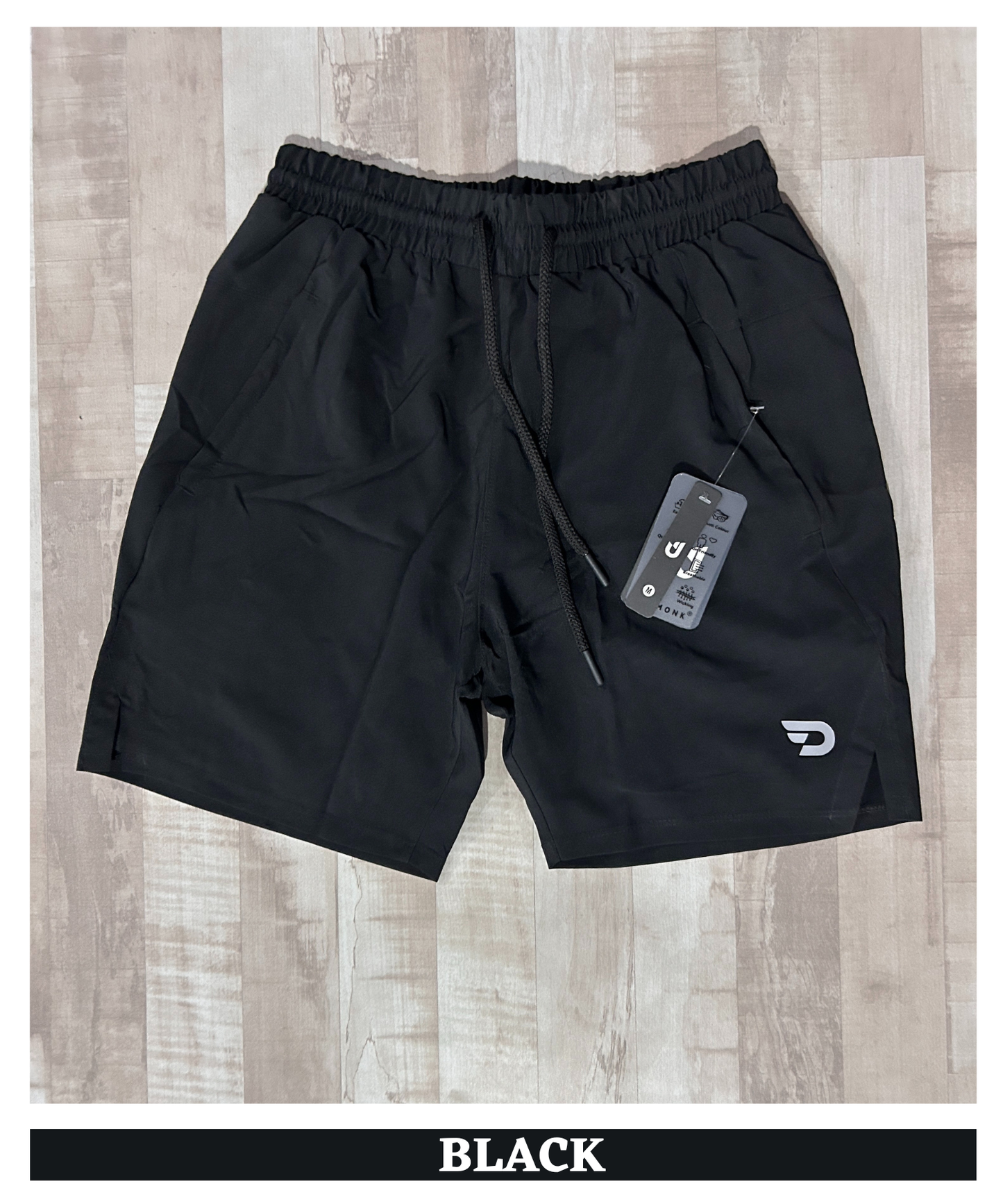 2-IN-1 SHORTS - Imported Ns Parachute Lycra (130 GSM 15% Lycra)