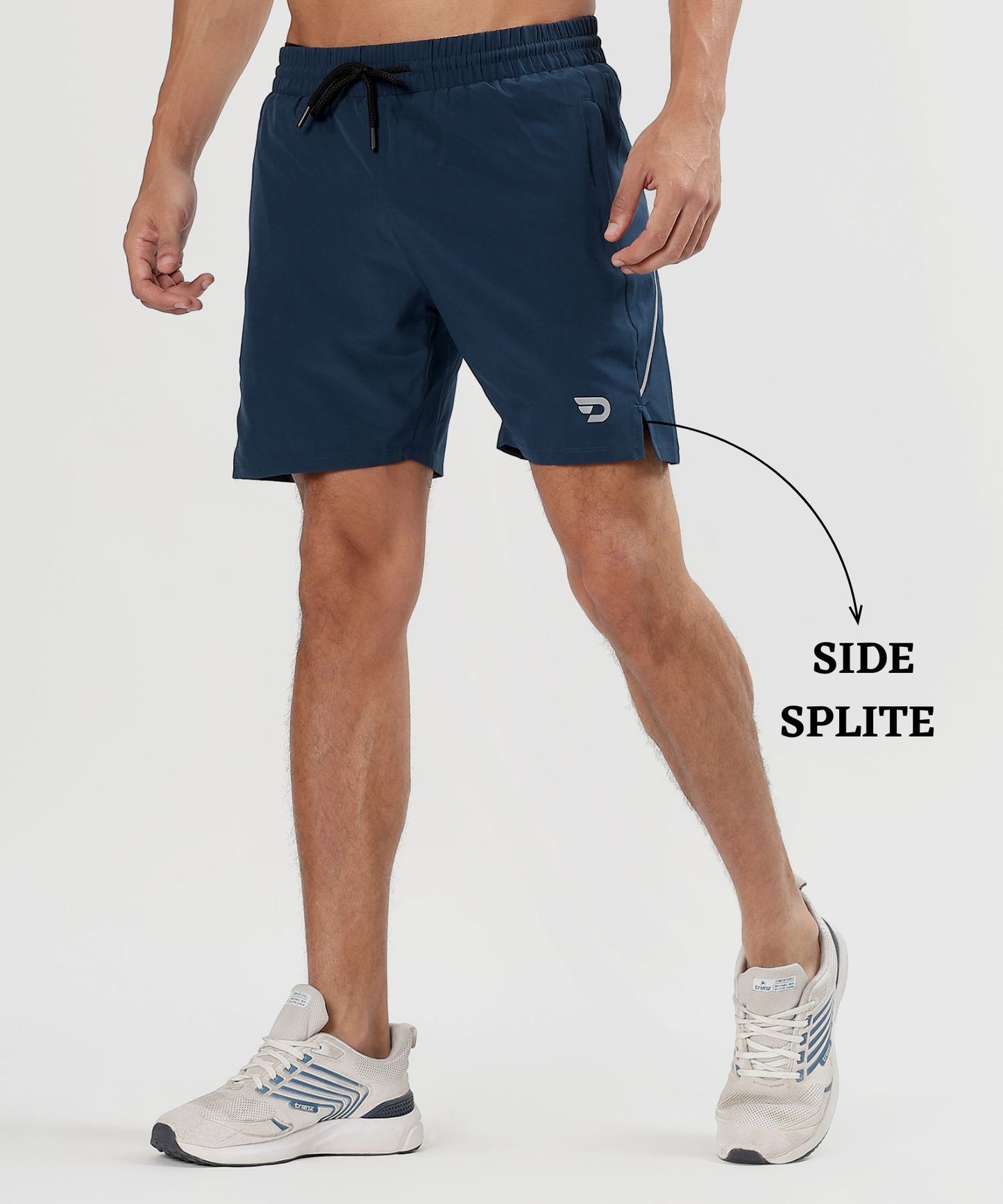 FlexStride  2-in-1 Shorts - Imported Ns Parachute Lycra Shorts (15% Lycra 130)