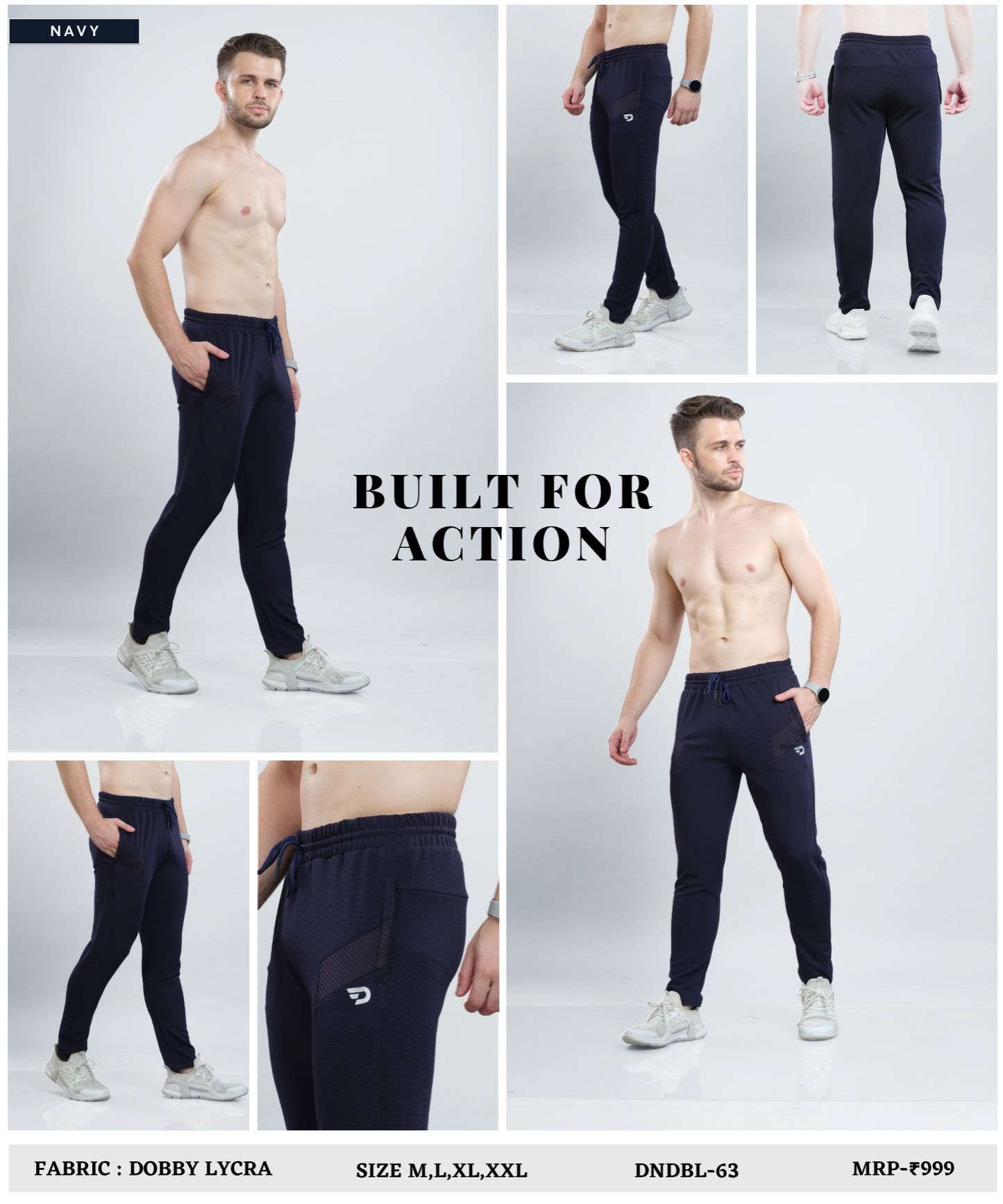 Flex trackpant - Imported Dobby Lycra (GSM 280)
