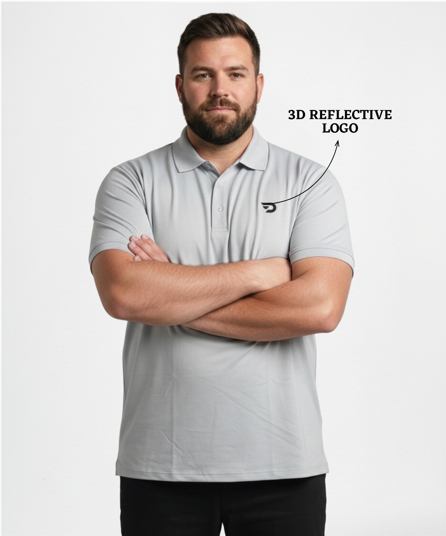Imported Matty Lycra Polo Plus Size T-Shirts (GSM 200)