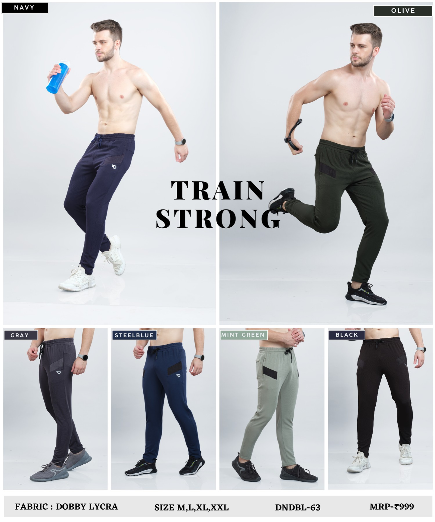 Flex trackpant - Imported Dobby Lycra (GSM 280)